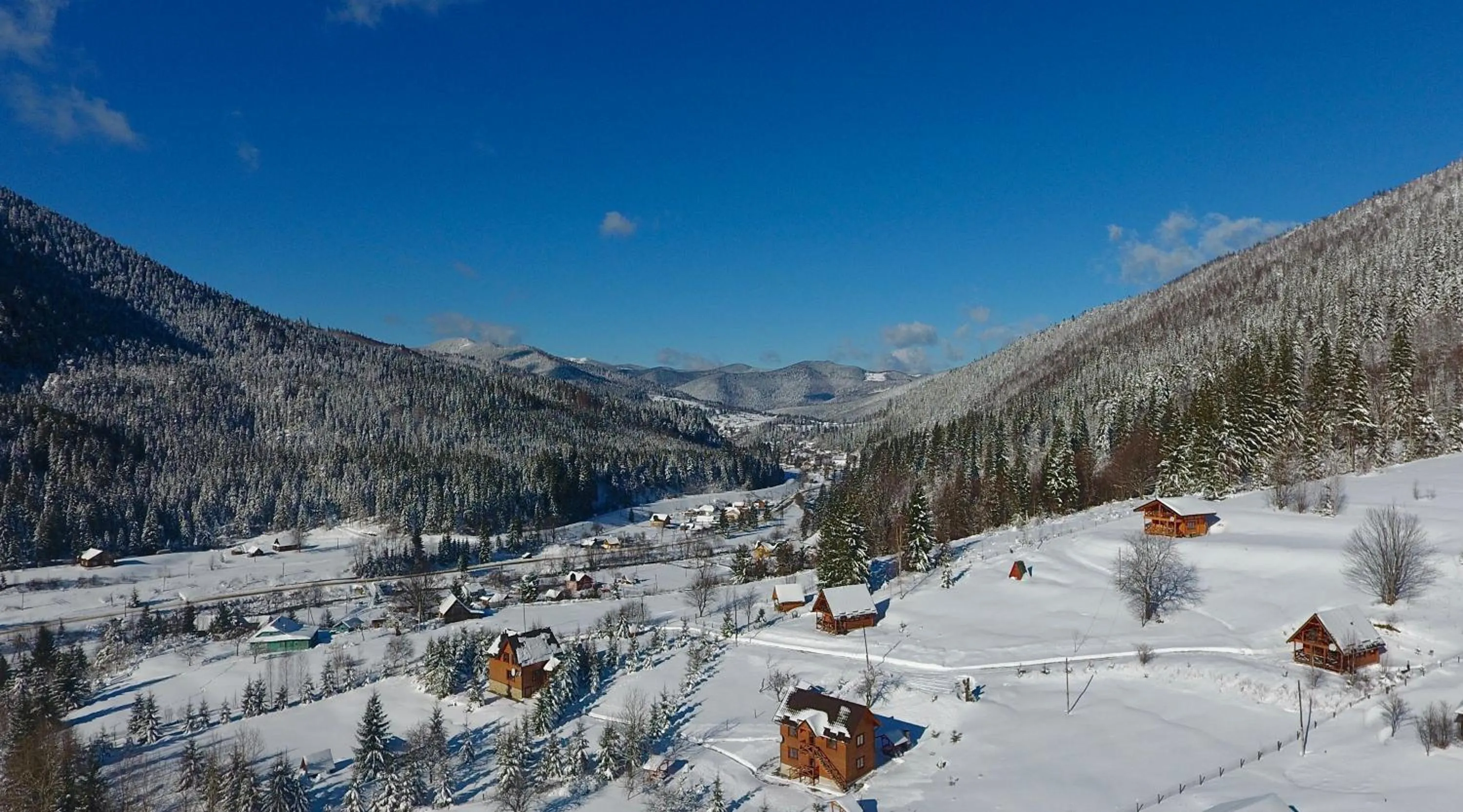 Natural landscape in Kozichky Guest House