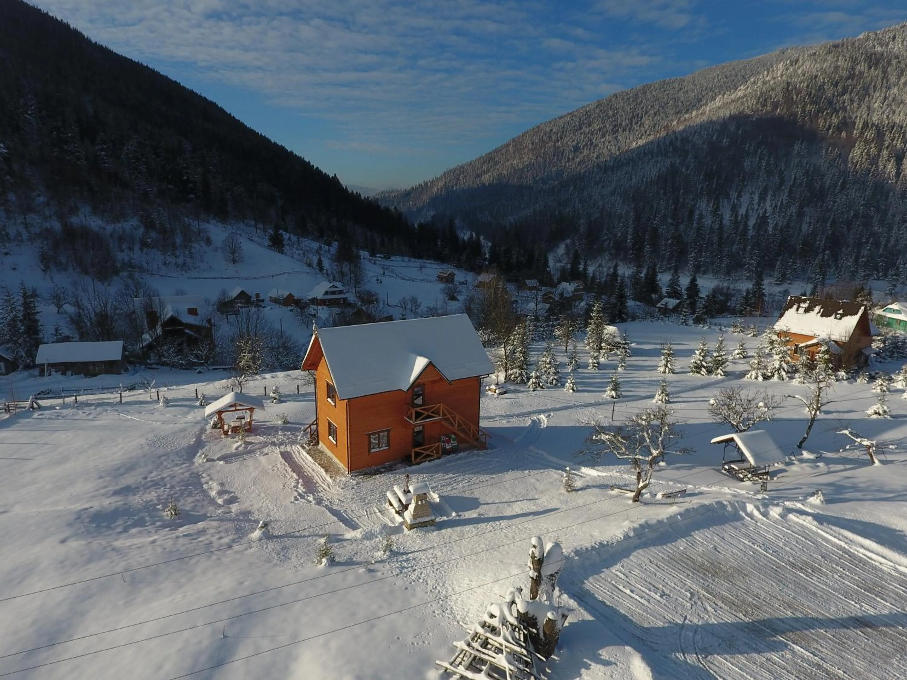 Natural landscape in Kozichky Guest House