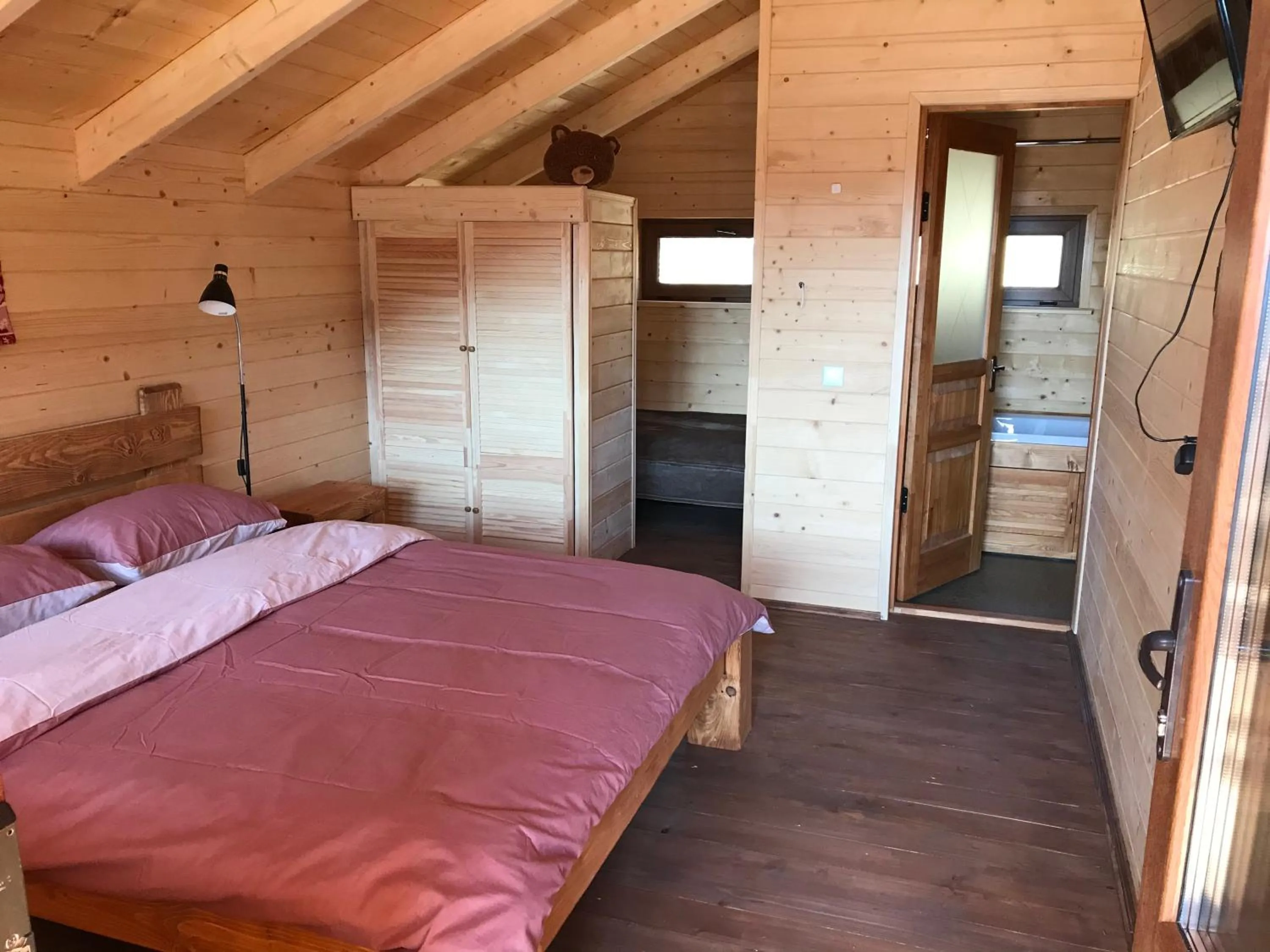 Bed in Kozichky Guest House
