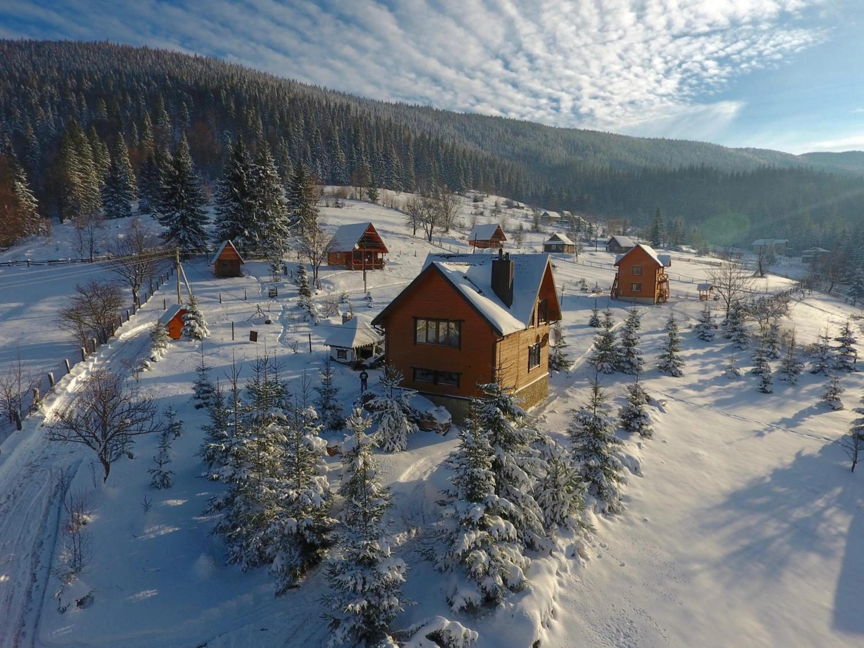 On site in Kozichky Guest House
