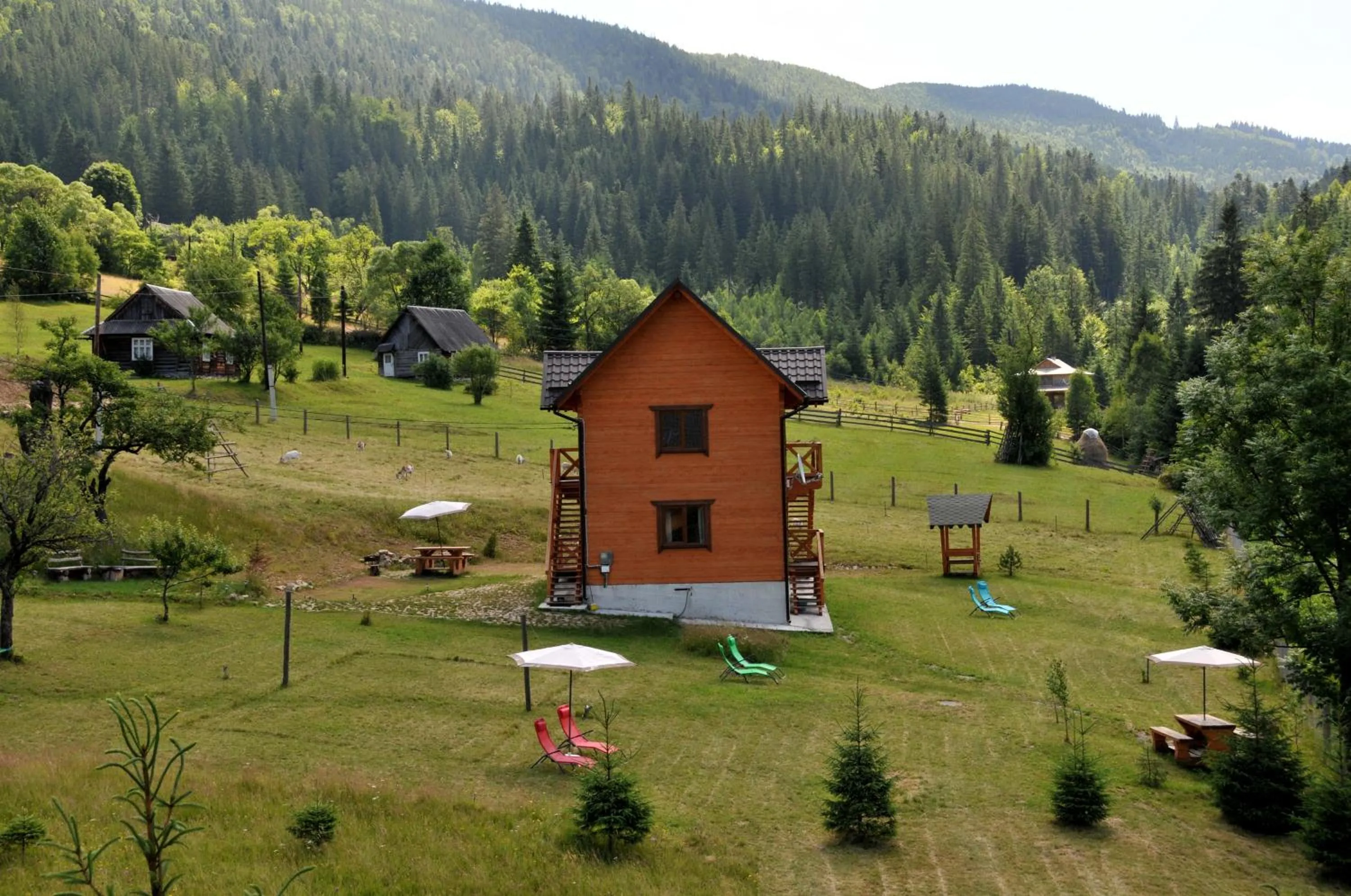 Natural landscape in Kozichky Guest House