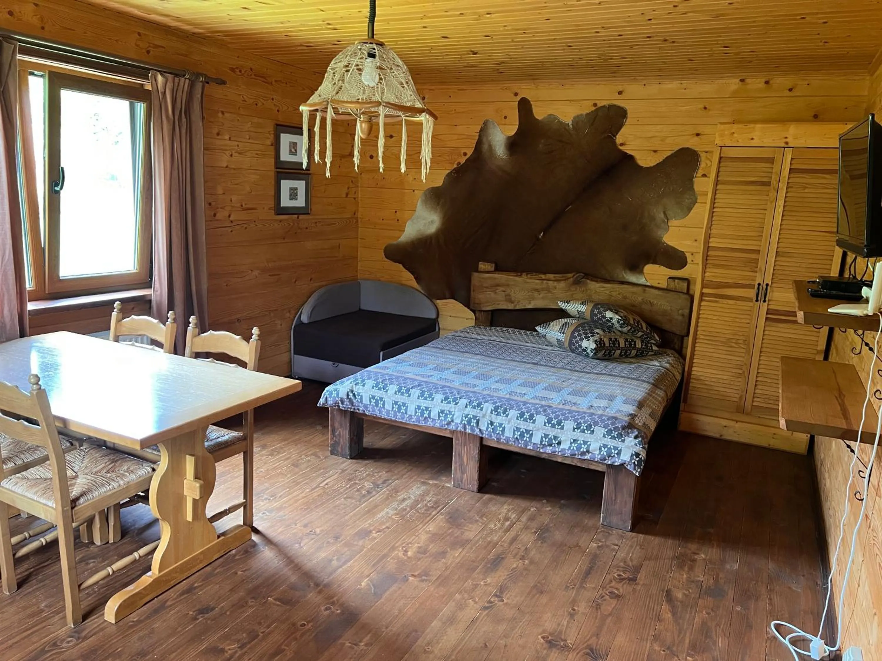 Bed in Kozichky Guest House