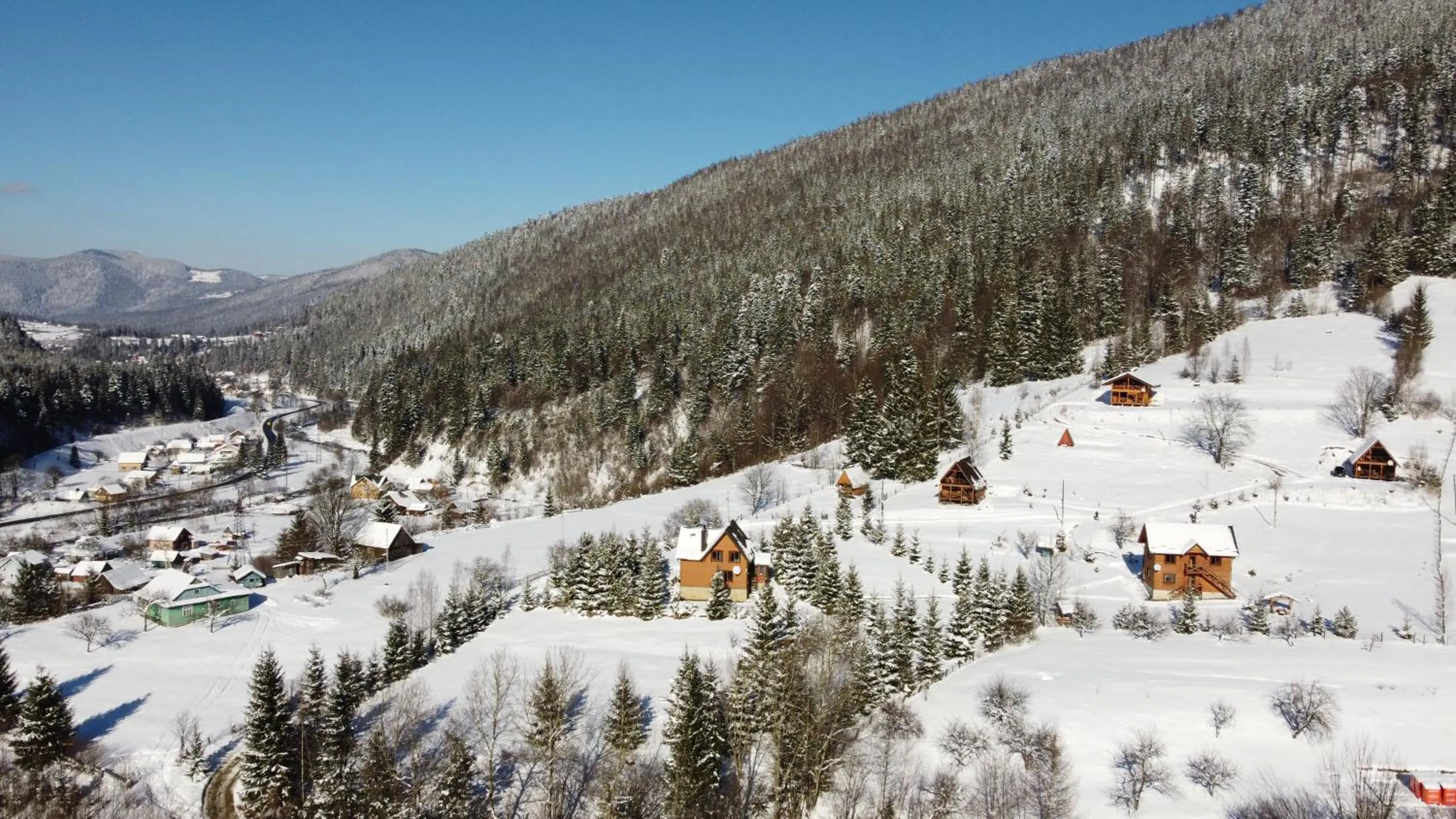 Natural landscape in Kozichky Guest House