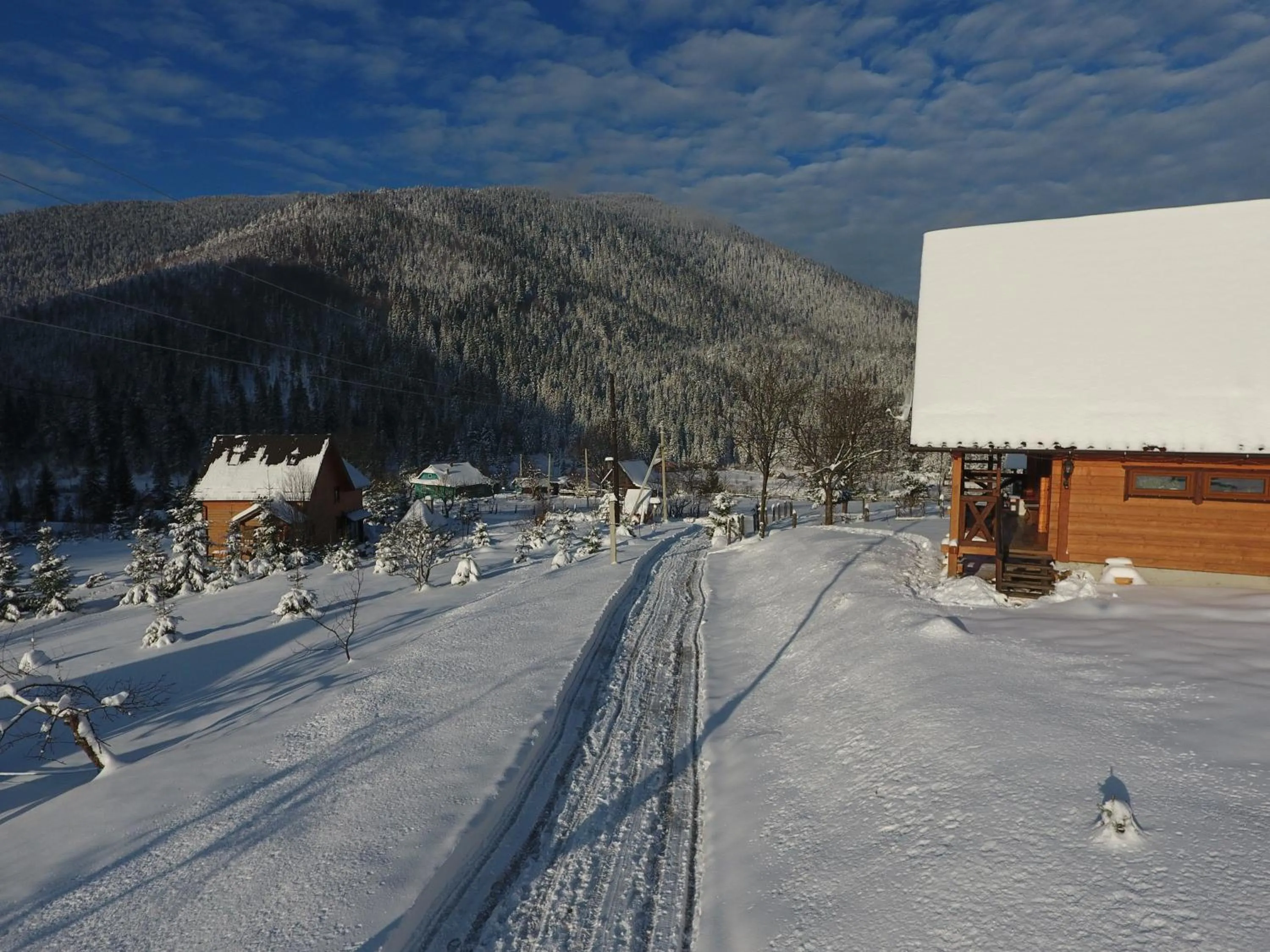 Bird's eye view in Kozichky Guest House