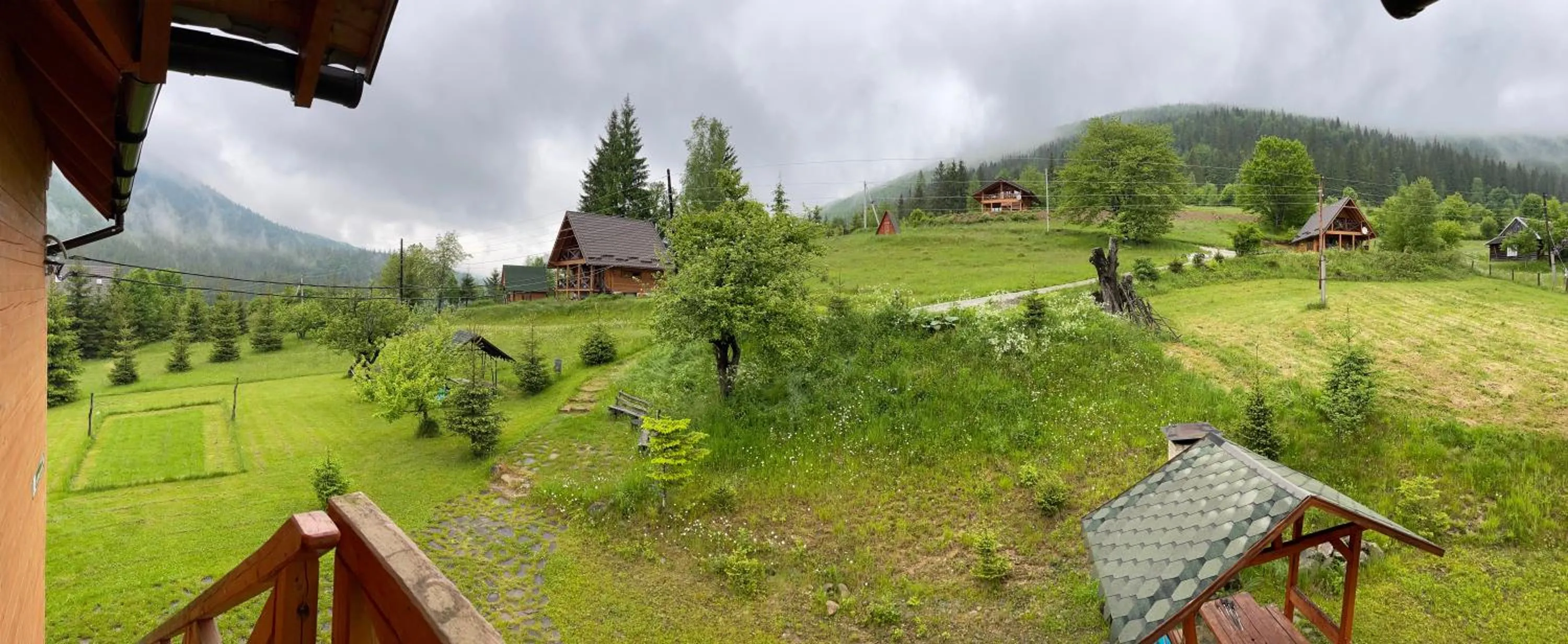 Natural landscape in Kozichky Guest House