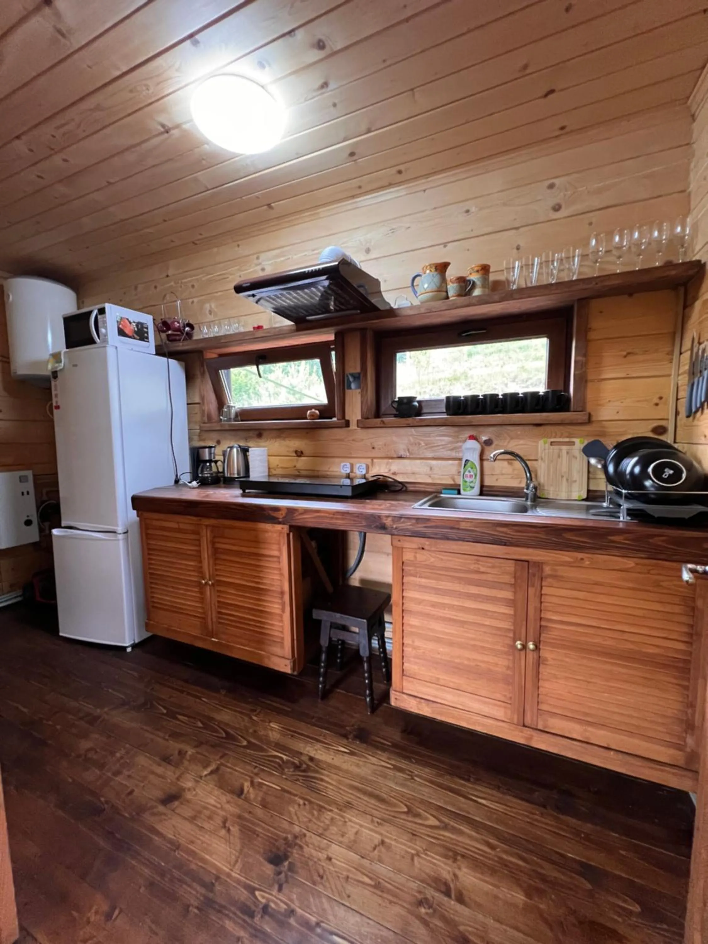Kitchen or kitchenette in Kozichky Guest House
