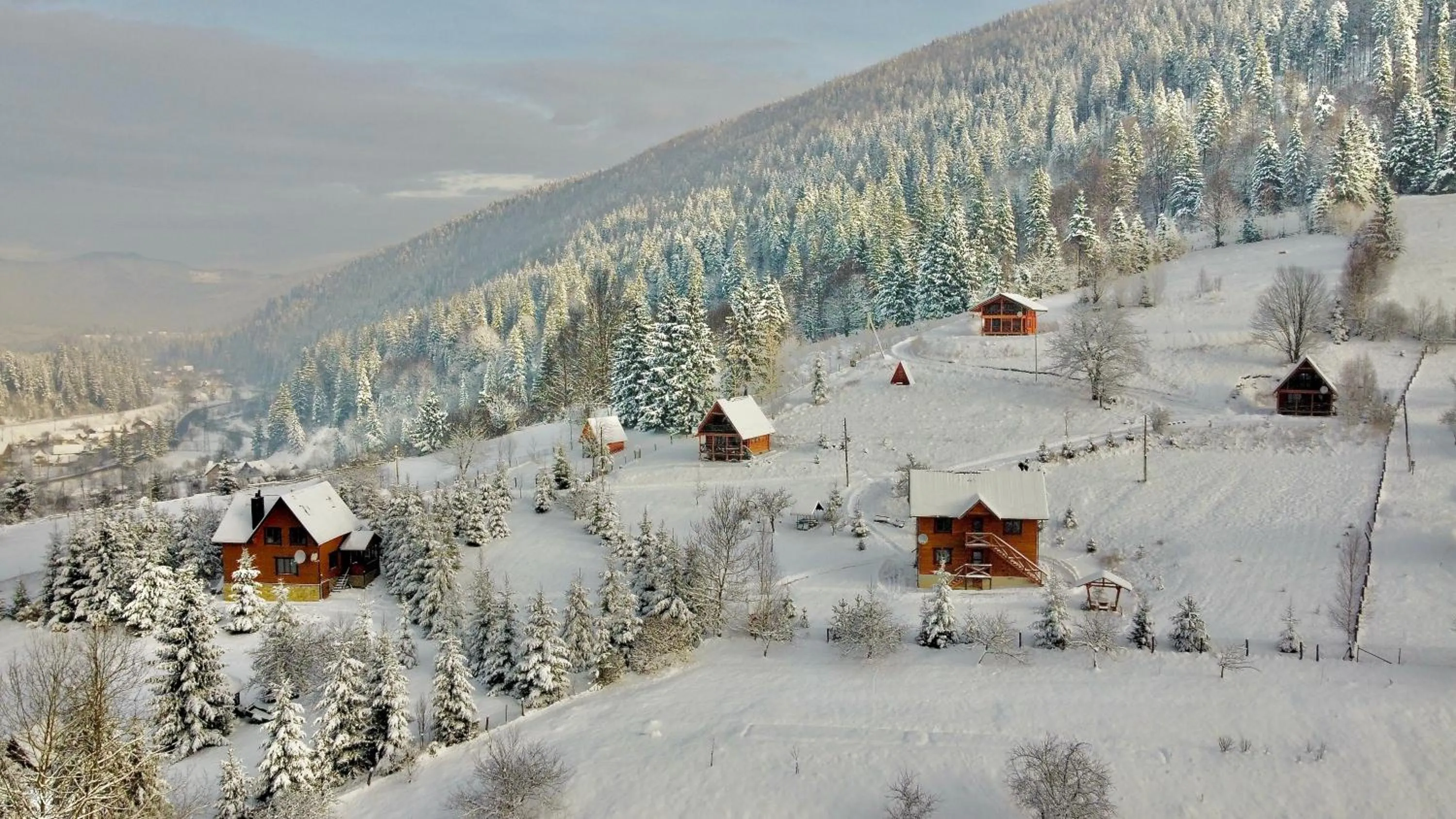 Natural landscape in Kozichky Guest House