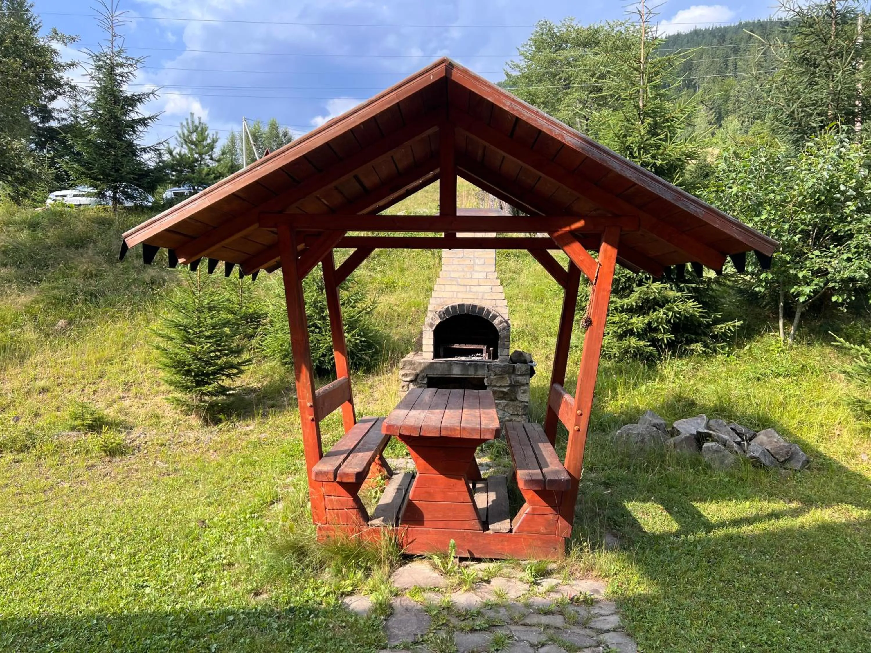 Natural landscape in Kozichky Guest House