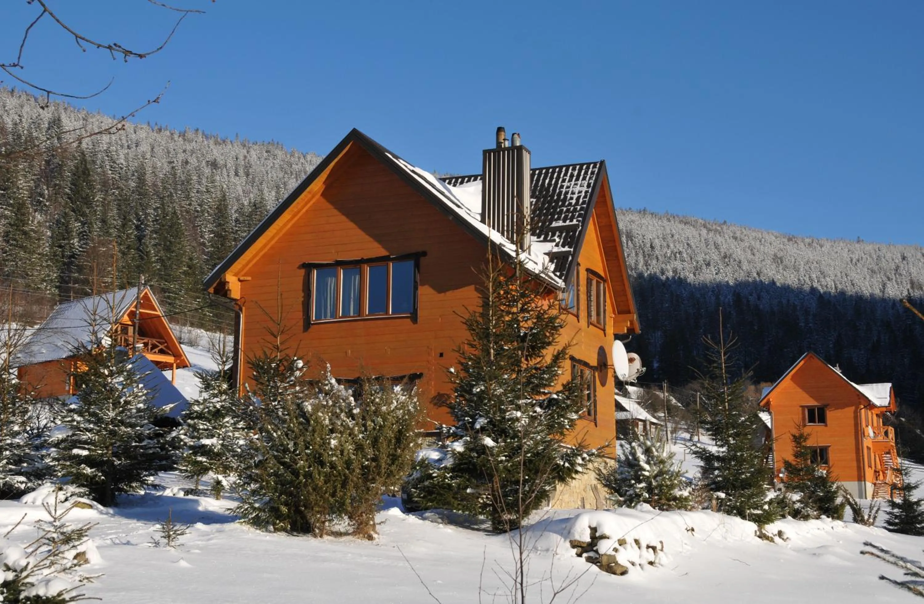 Natural landscape in Kozichky Guest House