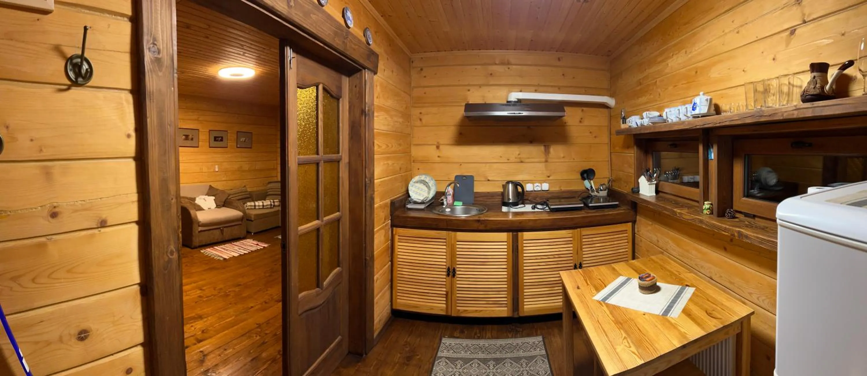 Kitchen or kitchenette in Kozichky Guest House
