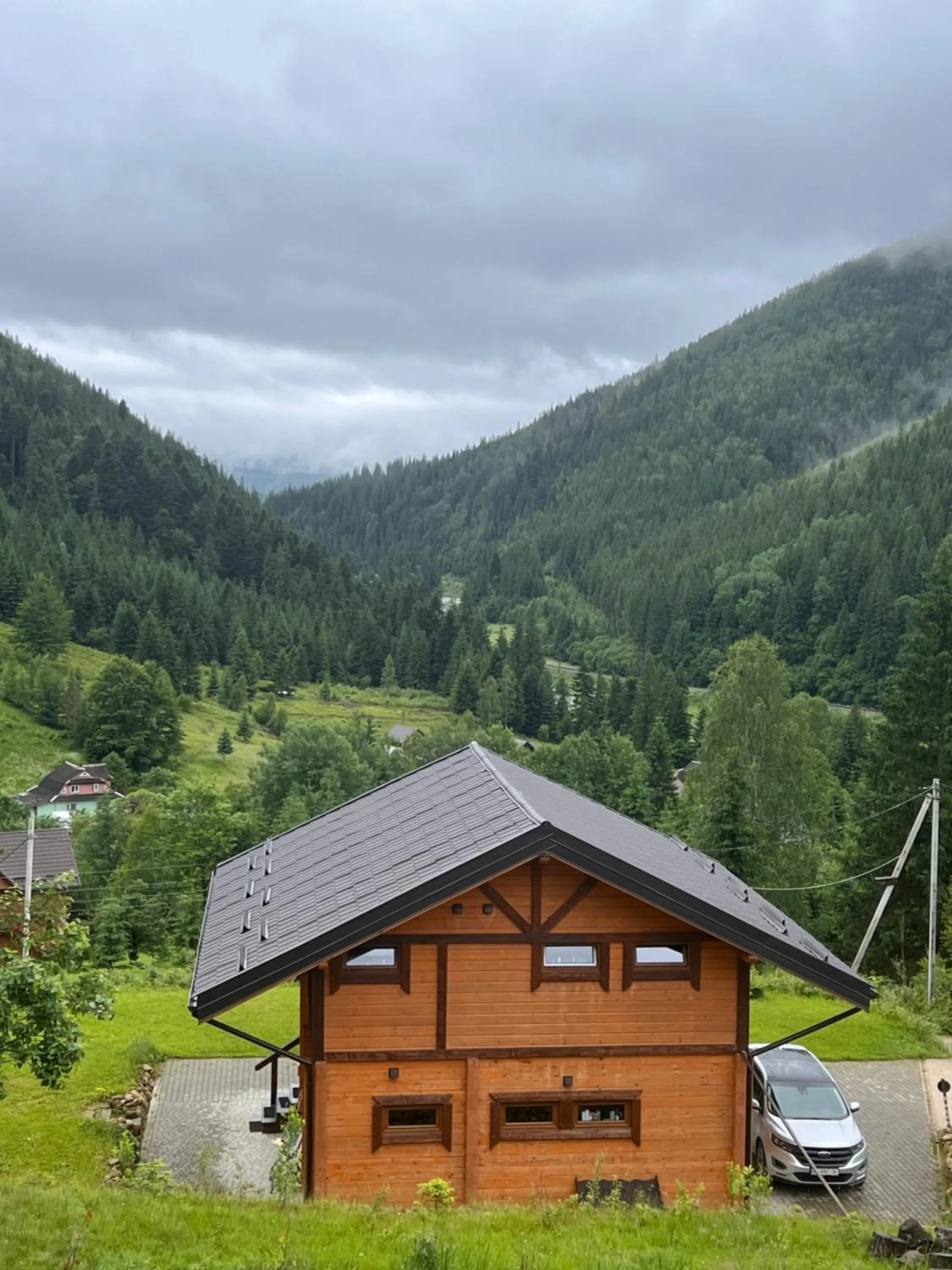 Natural landscape in Kozichky Guest House