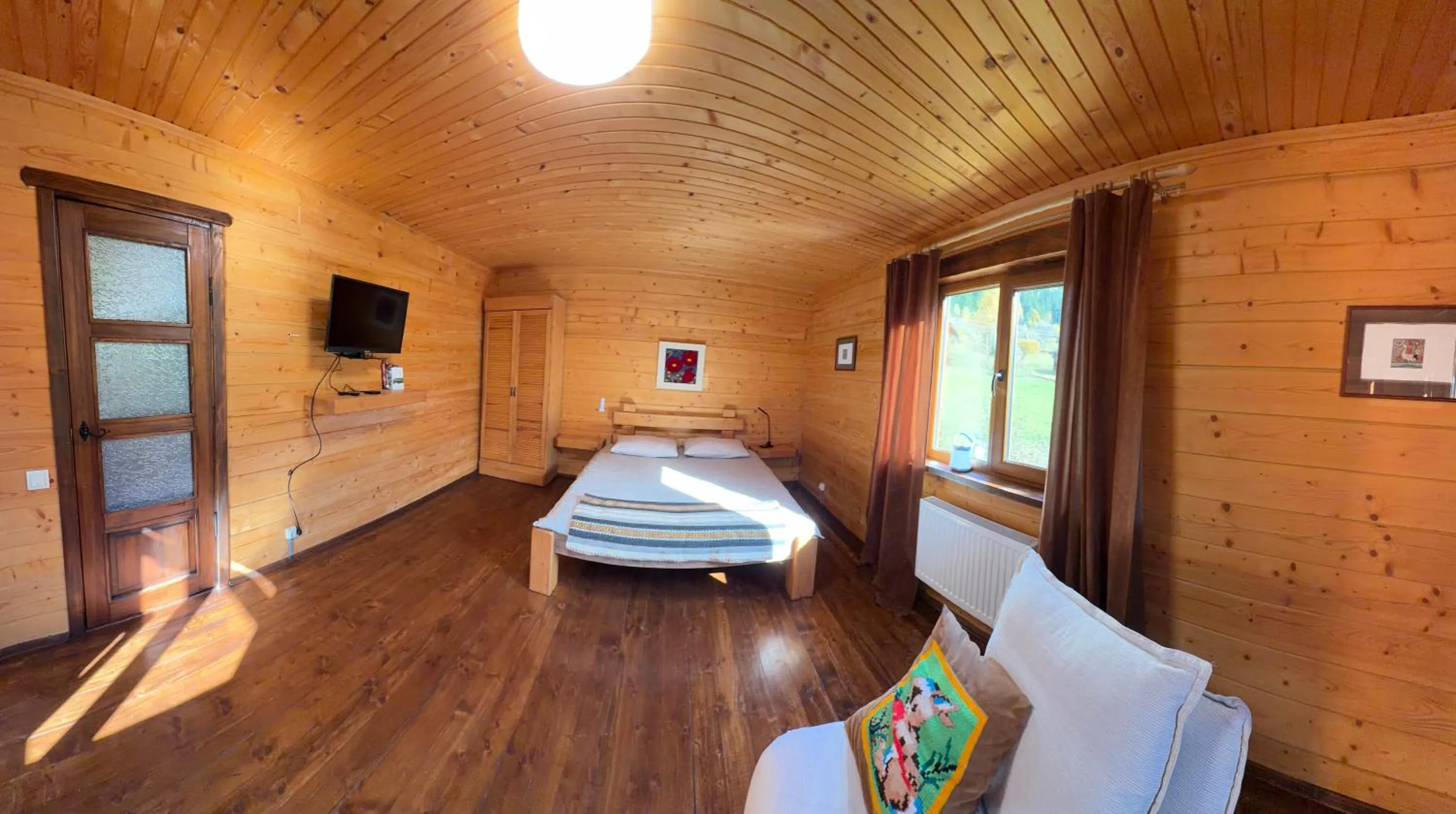 Bed in Kozichky Guest House