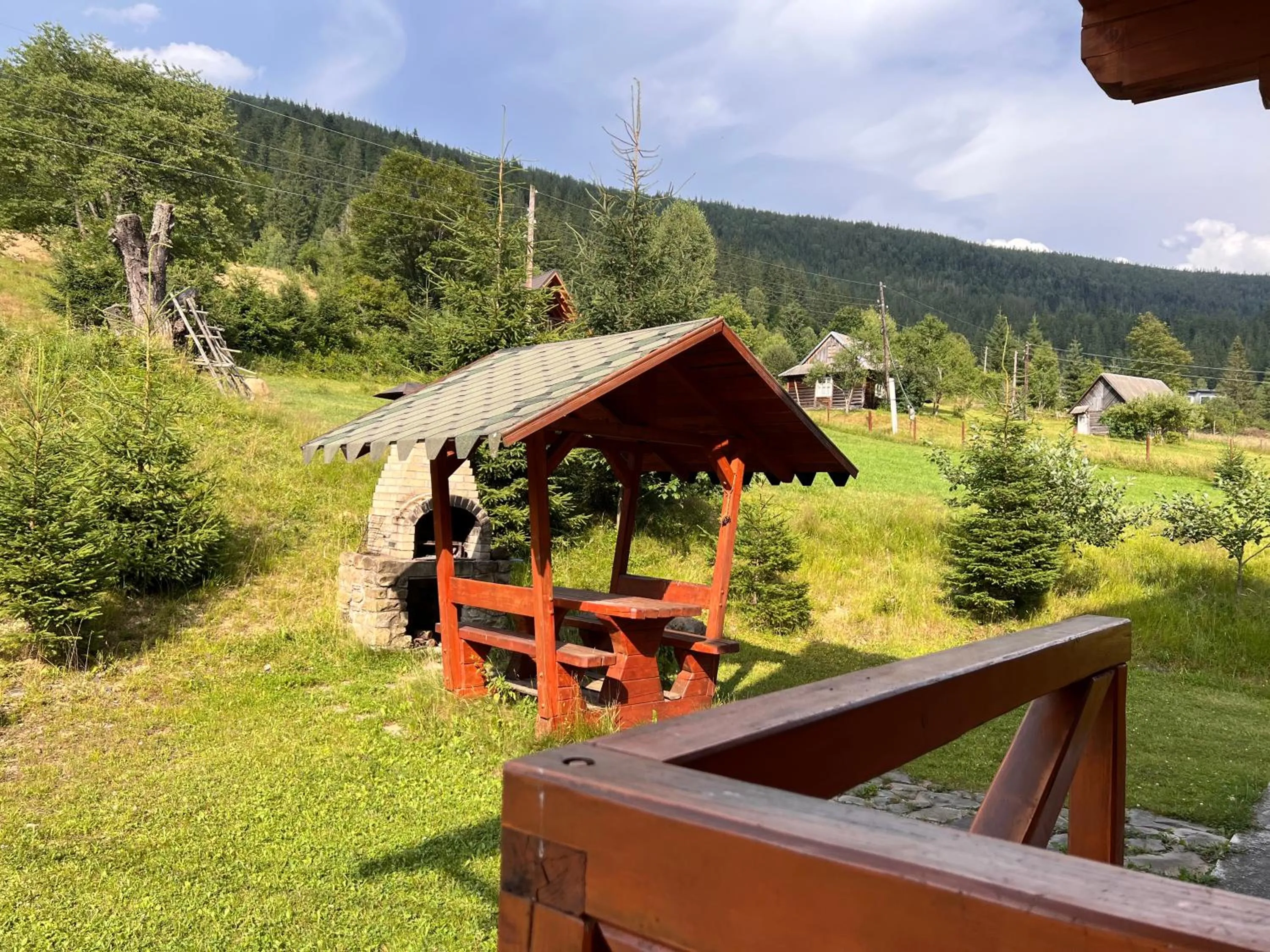 Natural landscape in Kozichky Guest House