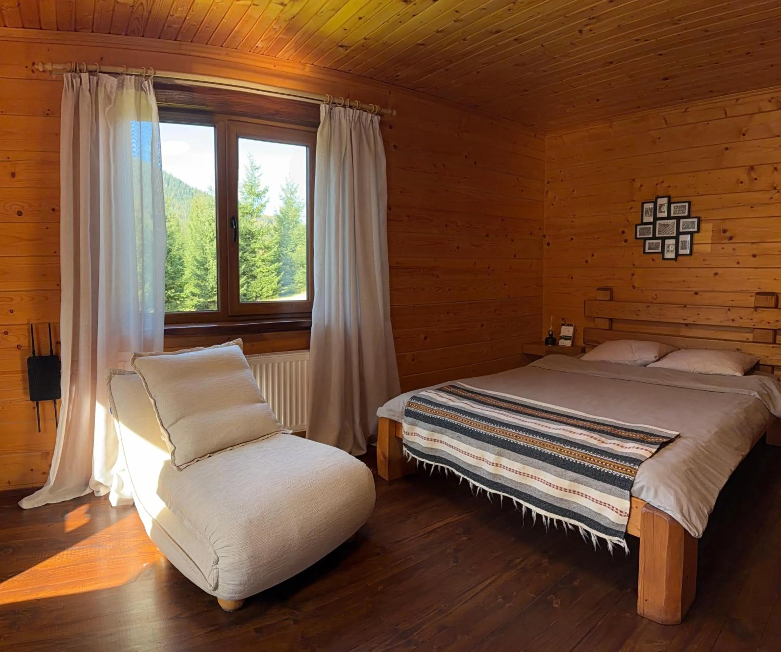 Bed in Kozichky Guest House