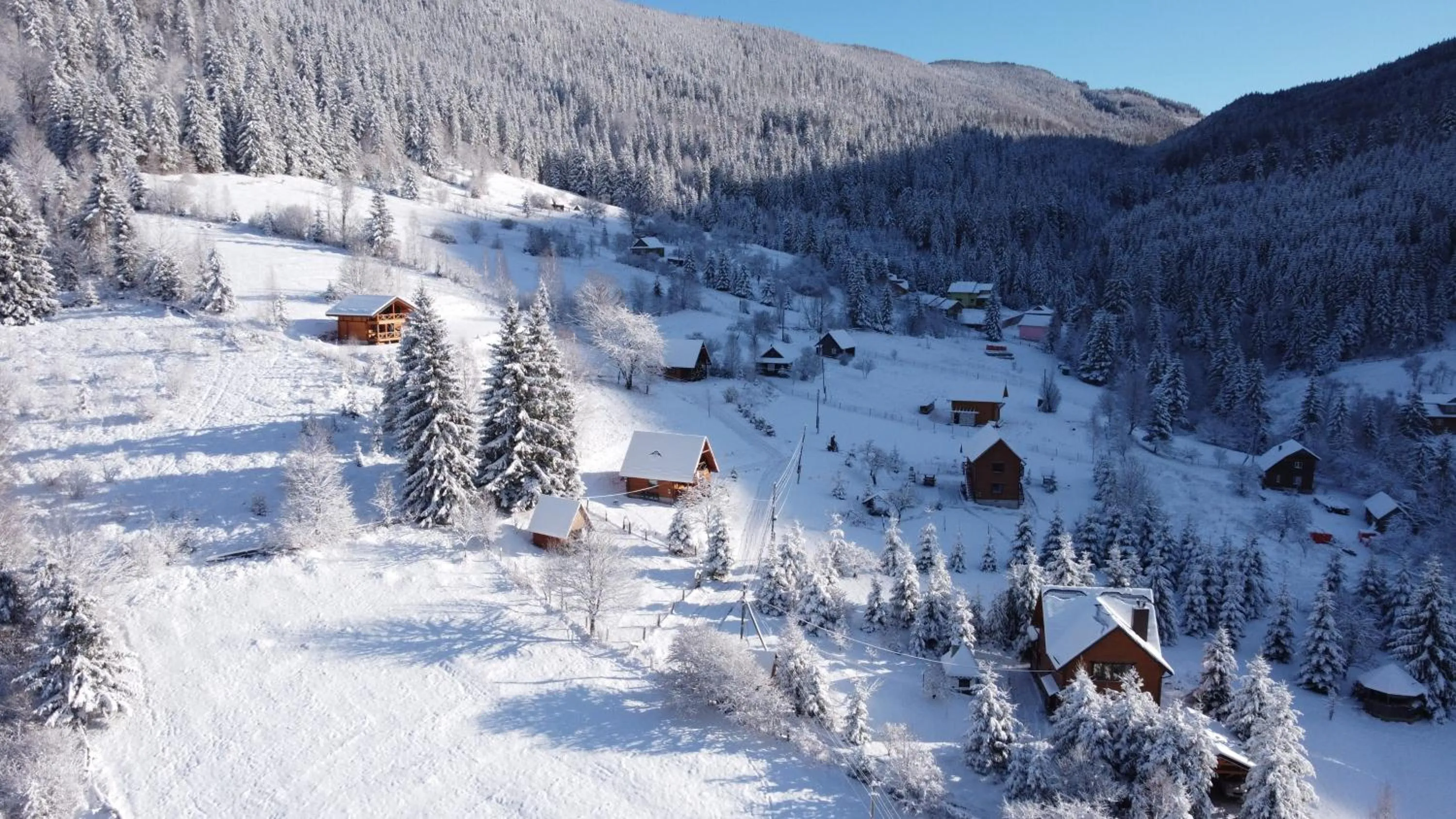 Natural landscape in Kozichky Guest House