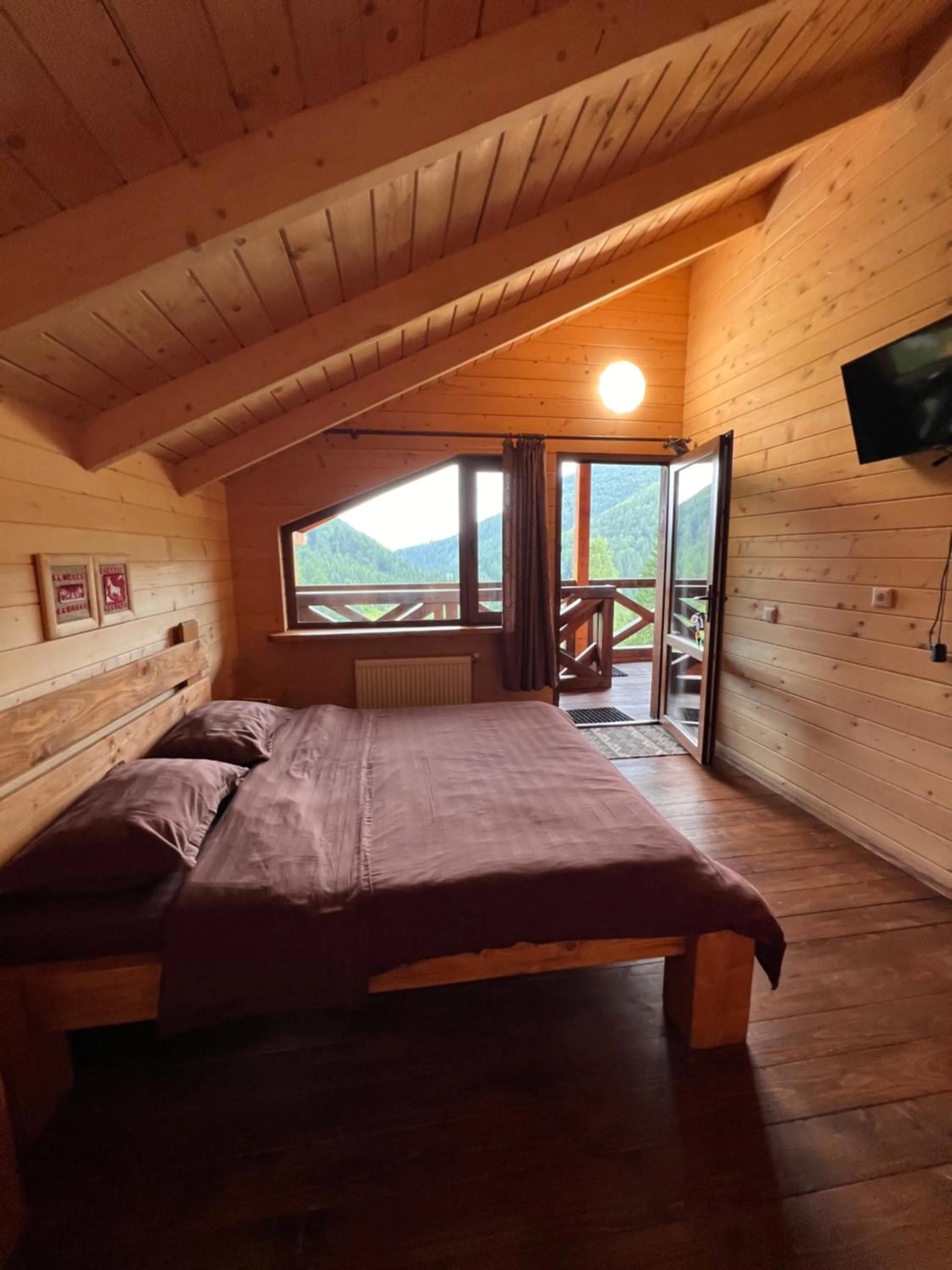Natural landscape, Bed in Kozichky Guest House