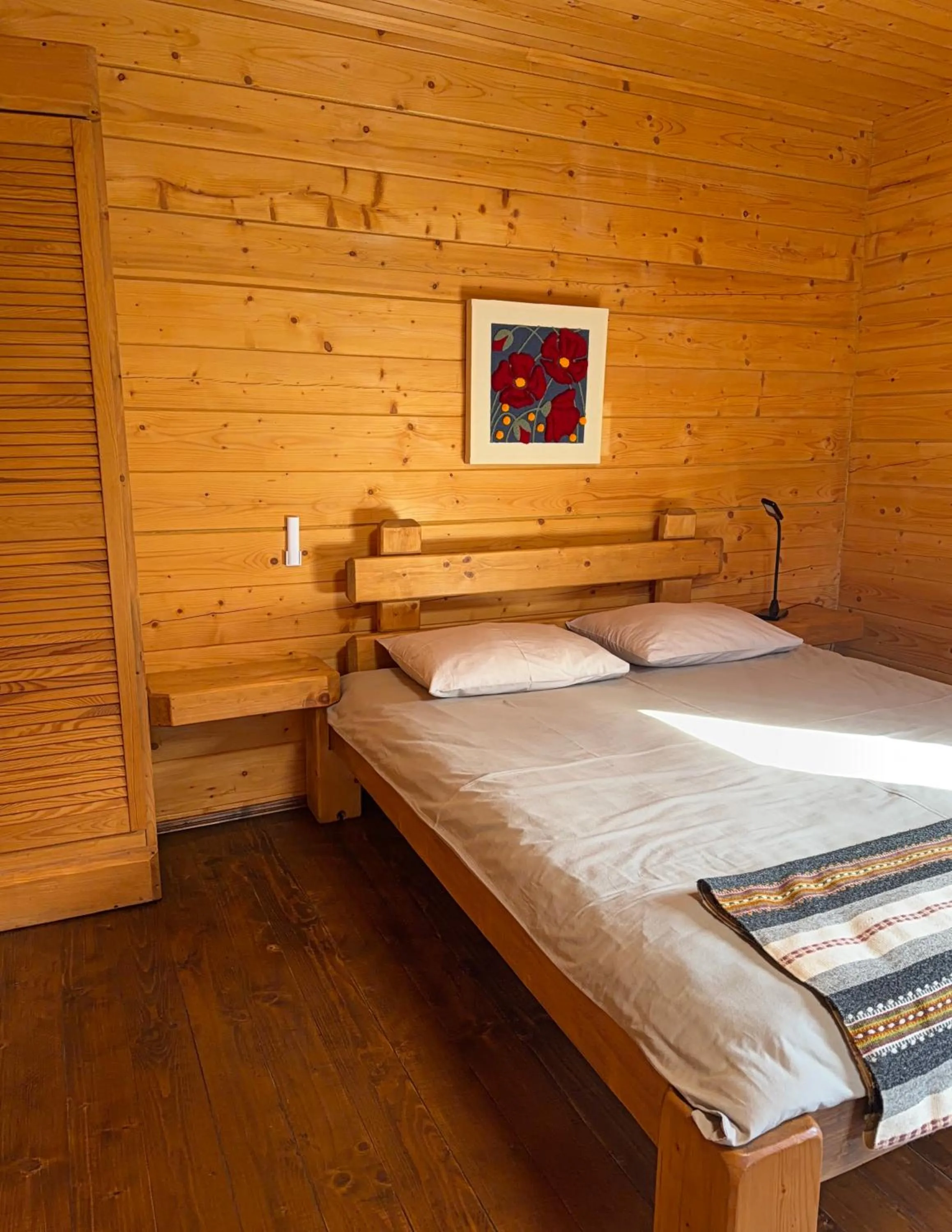 Bed in Kozichky Guest House