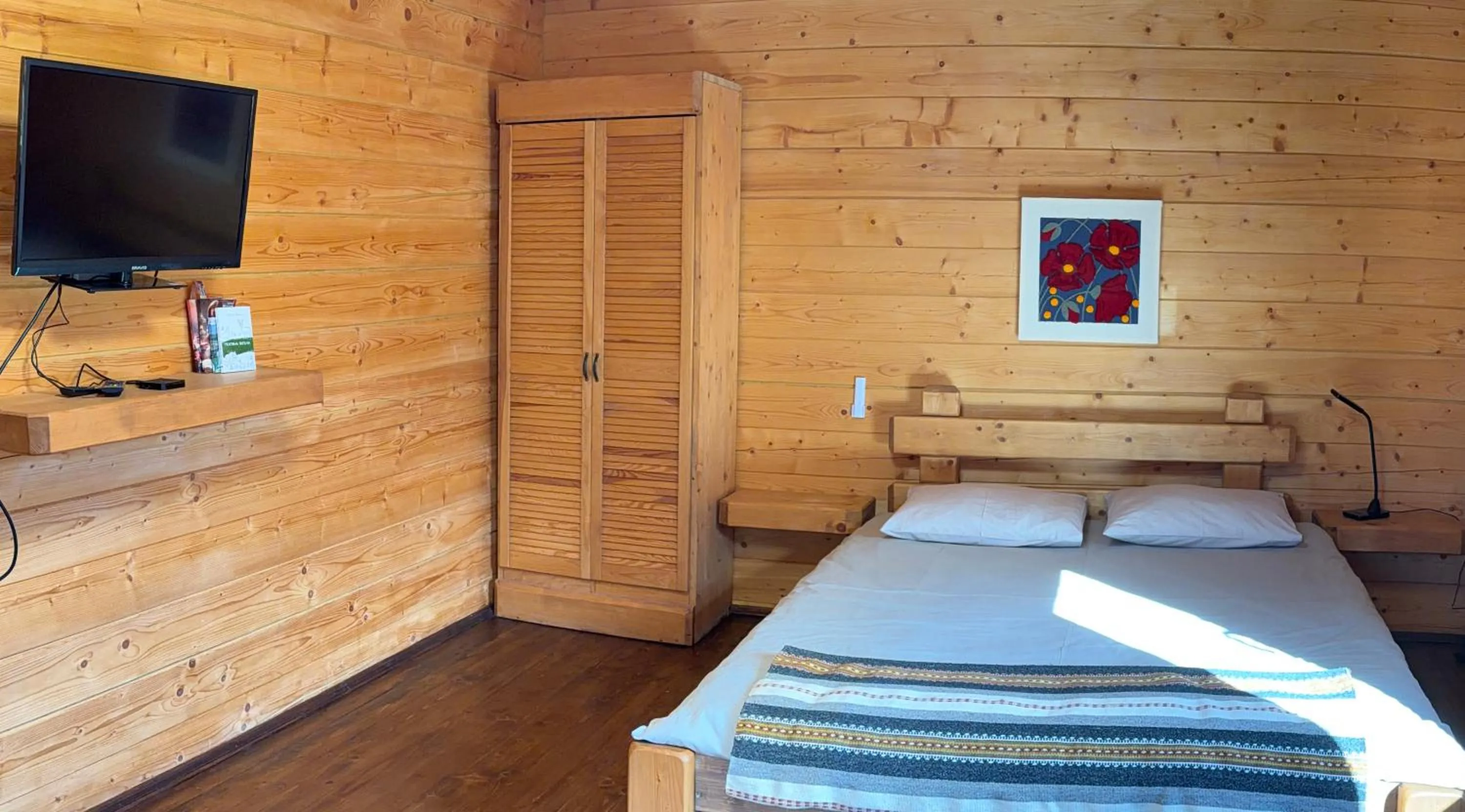 Bed in Kozichky Guest House