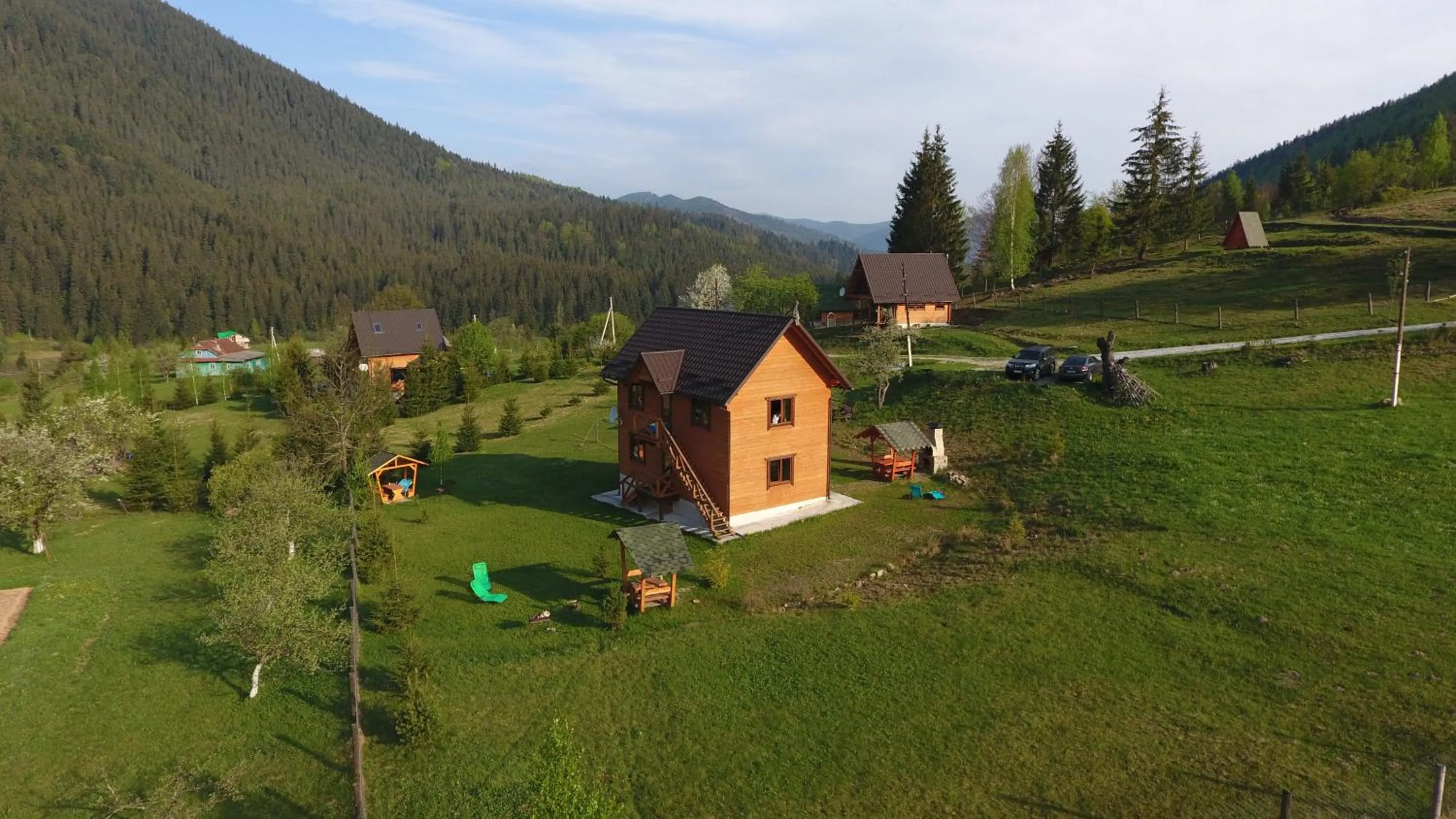 Bird's eye view in Kozichky Guest House