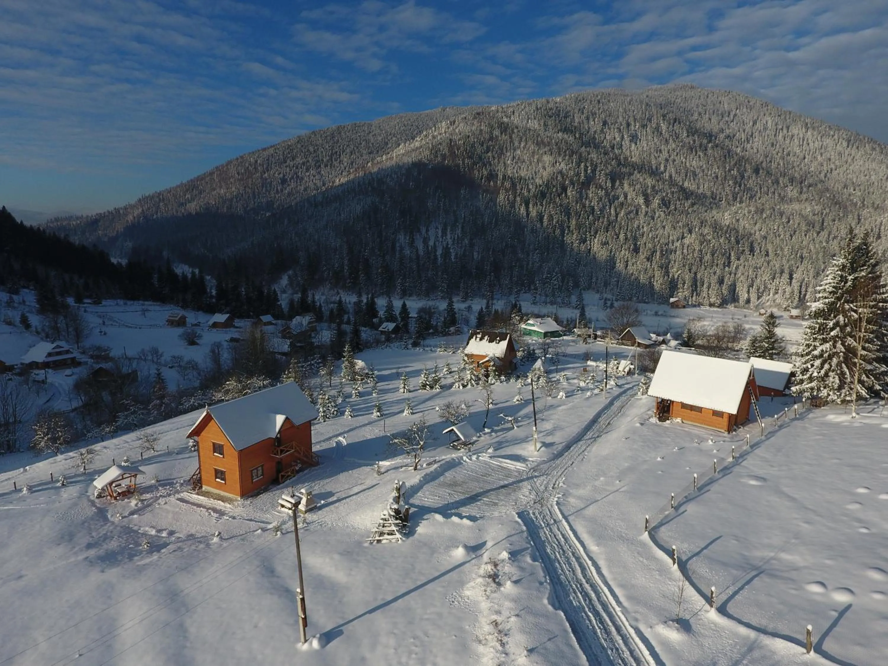 Natural landscape in Kozichky Guest House