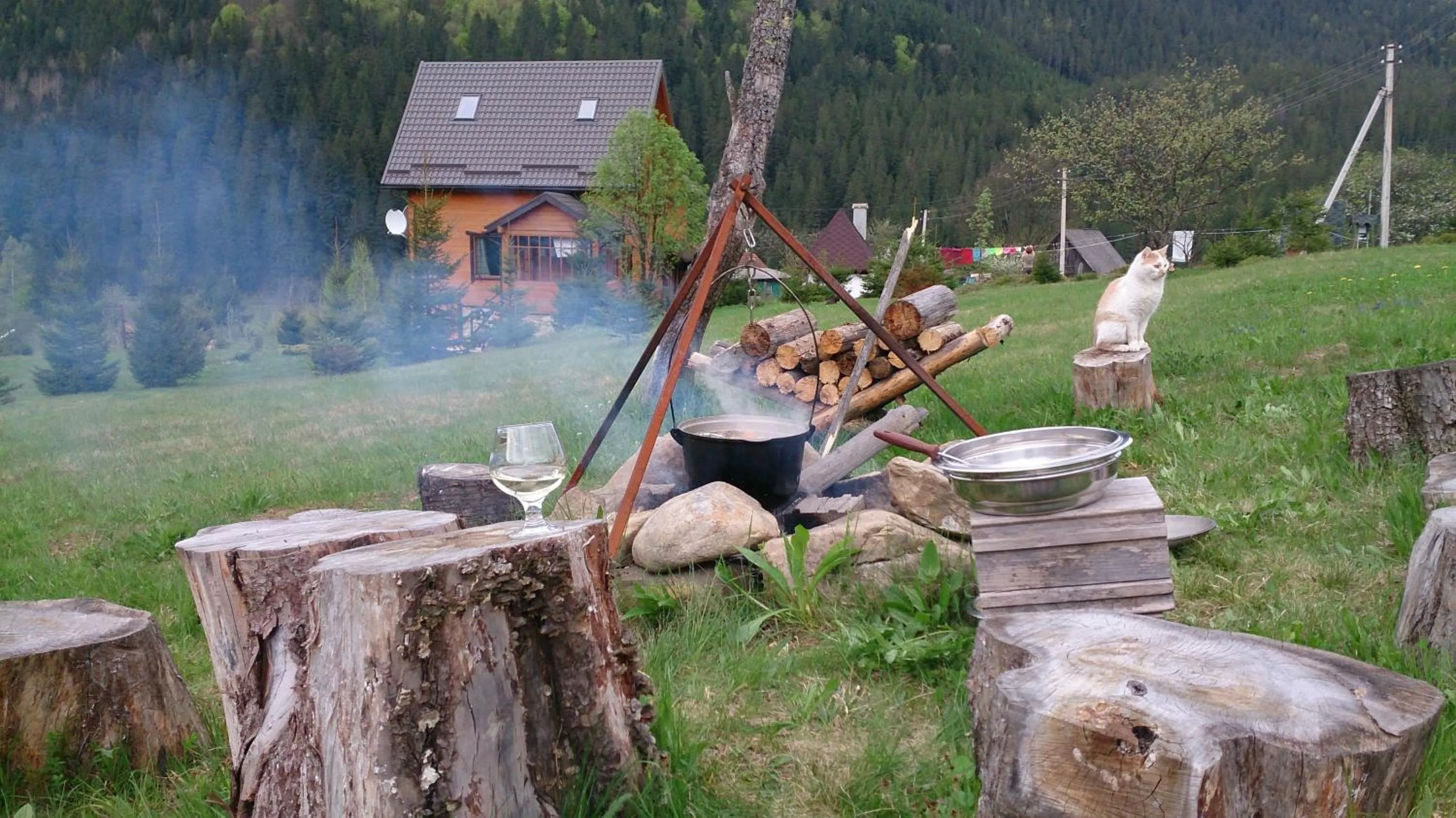 On site in Kozichky Guest House