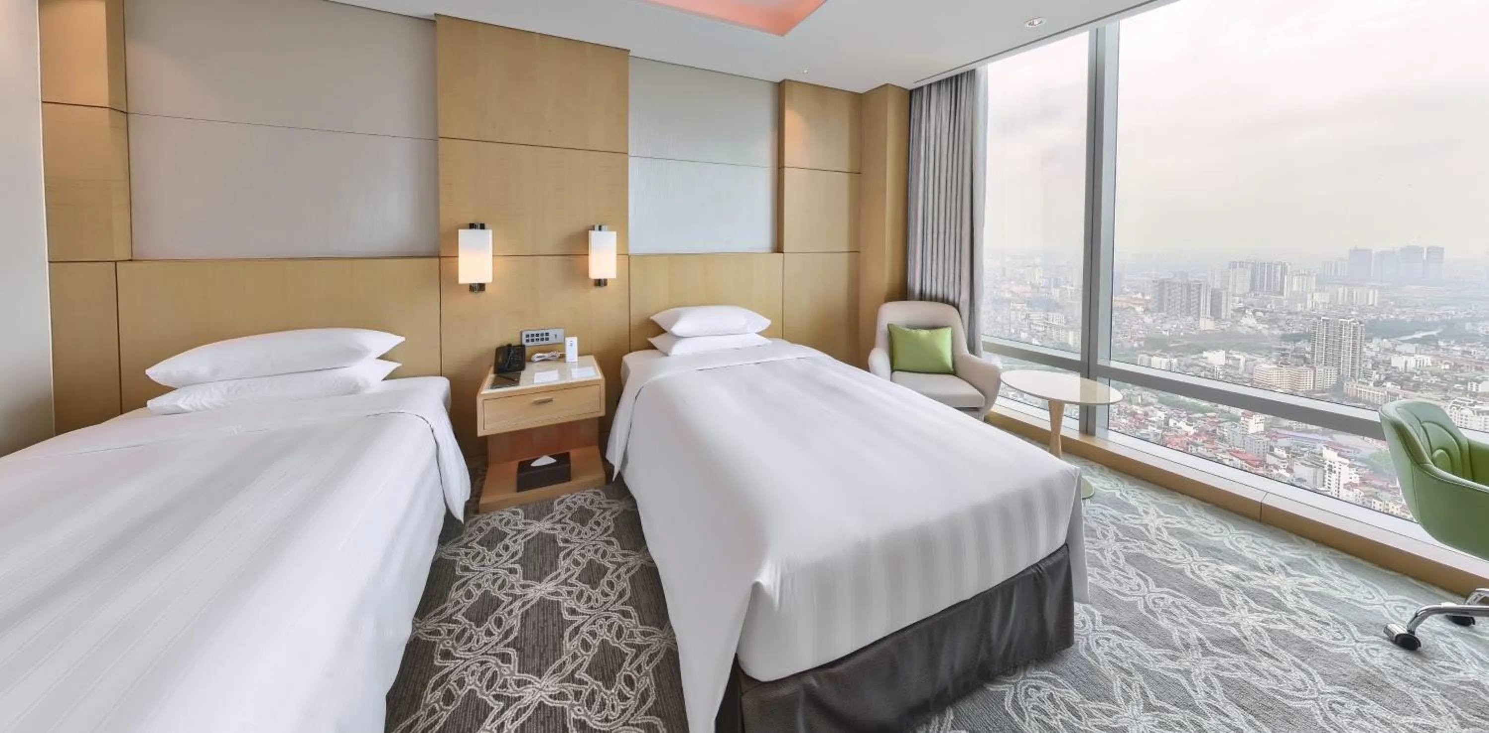 Bed in Lotte Hotel Hanoi