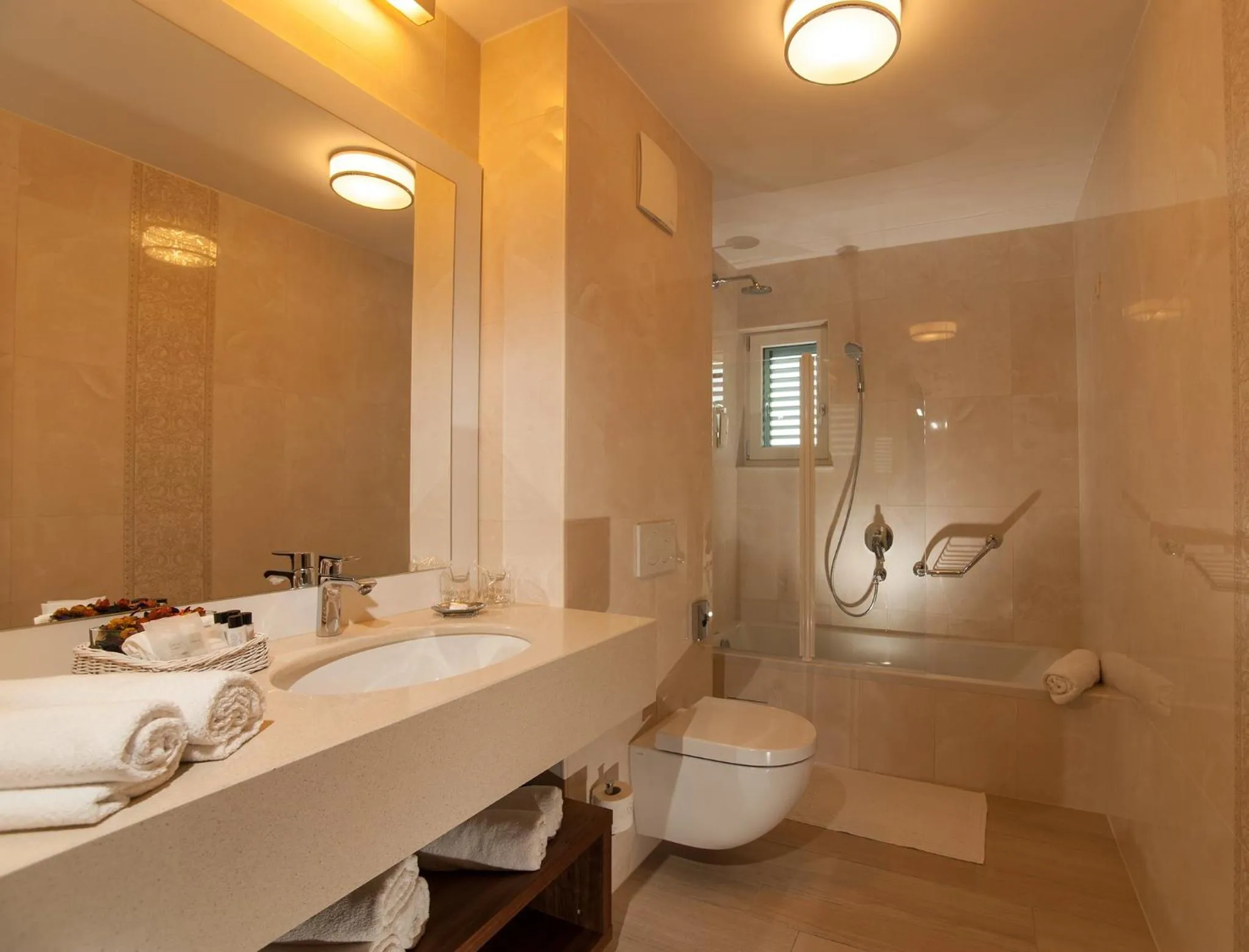 Bathroom in Aparthotel Miramare