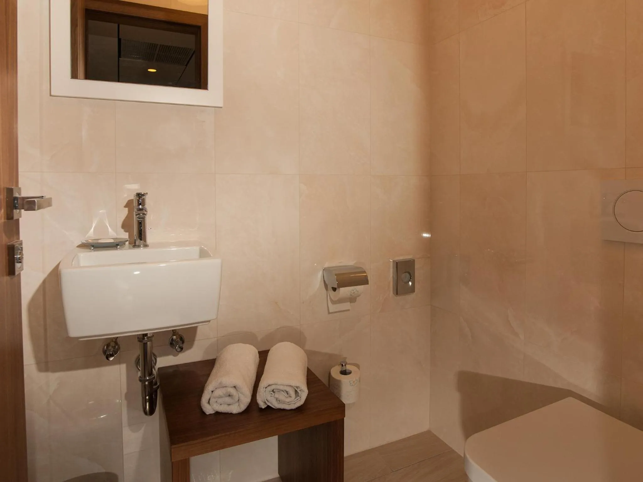 Bathroom in Aparthotel Miramare