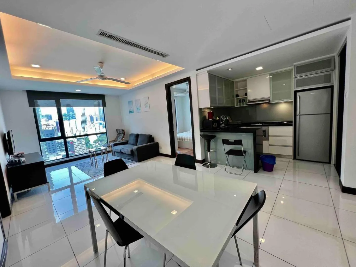Kitchen or kitchenette in BBHomes at Casa Residency KL