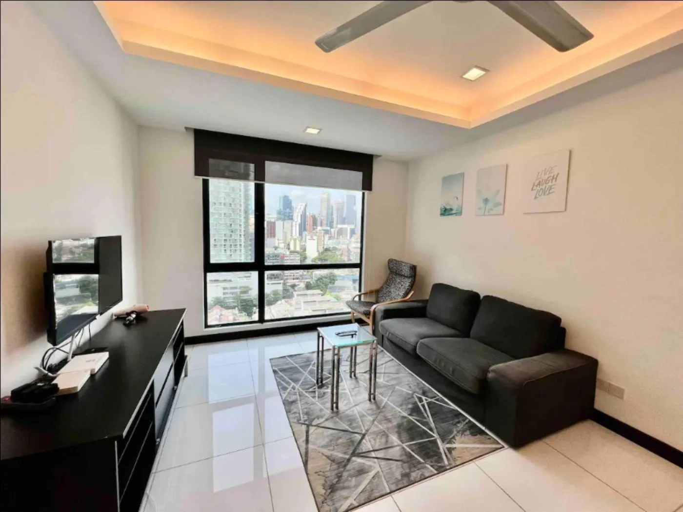 Communal lounge/ TV room in BBHomes at Casa Residency KL