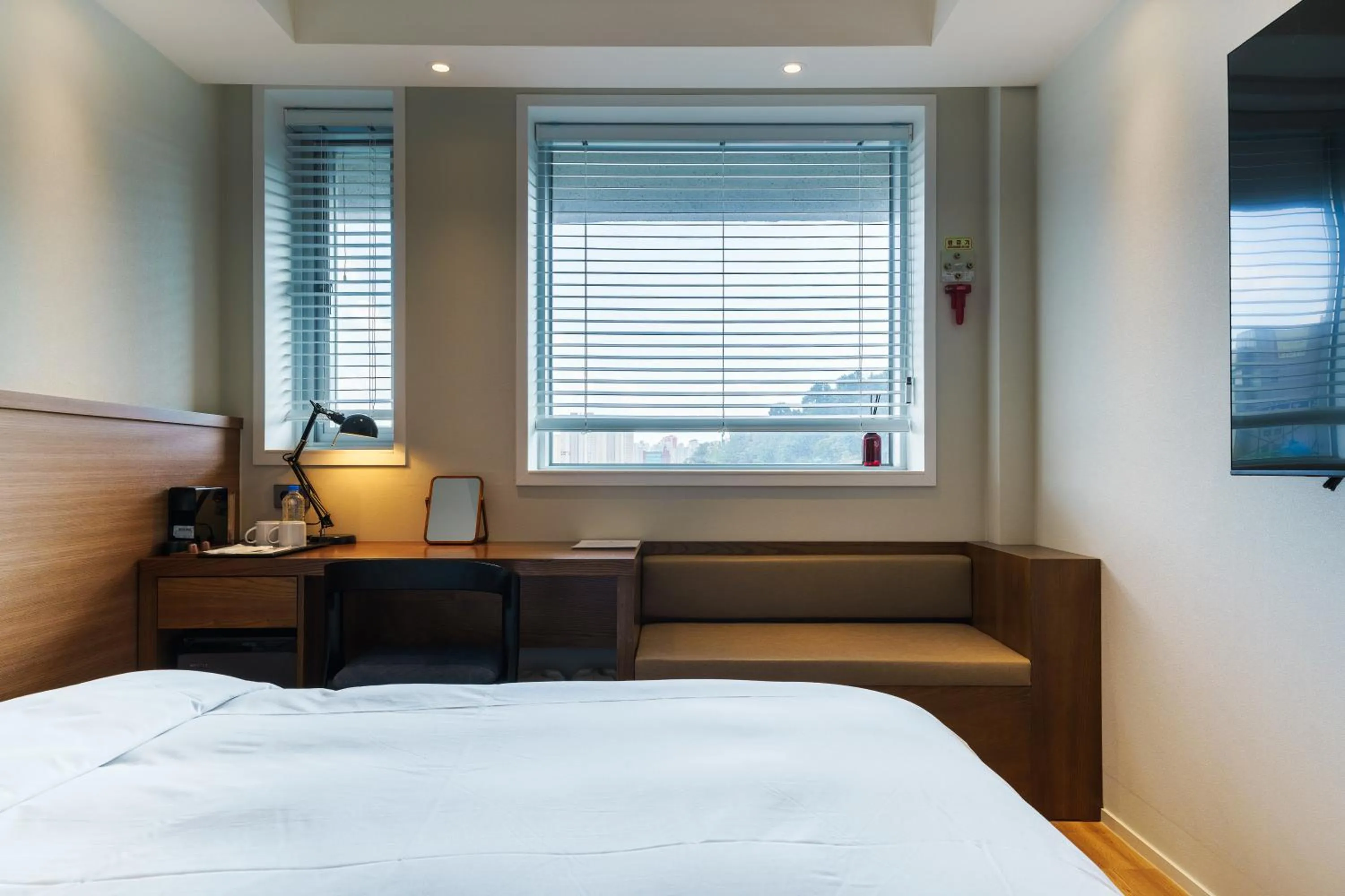 Seating area, Bed in Gran Hotel