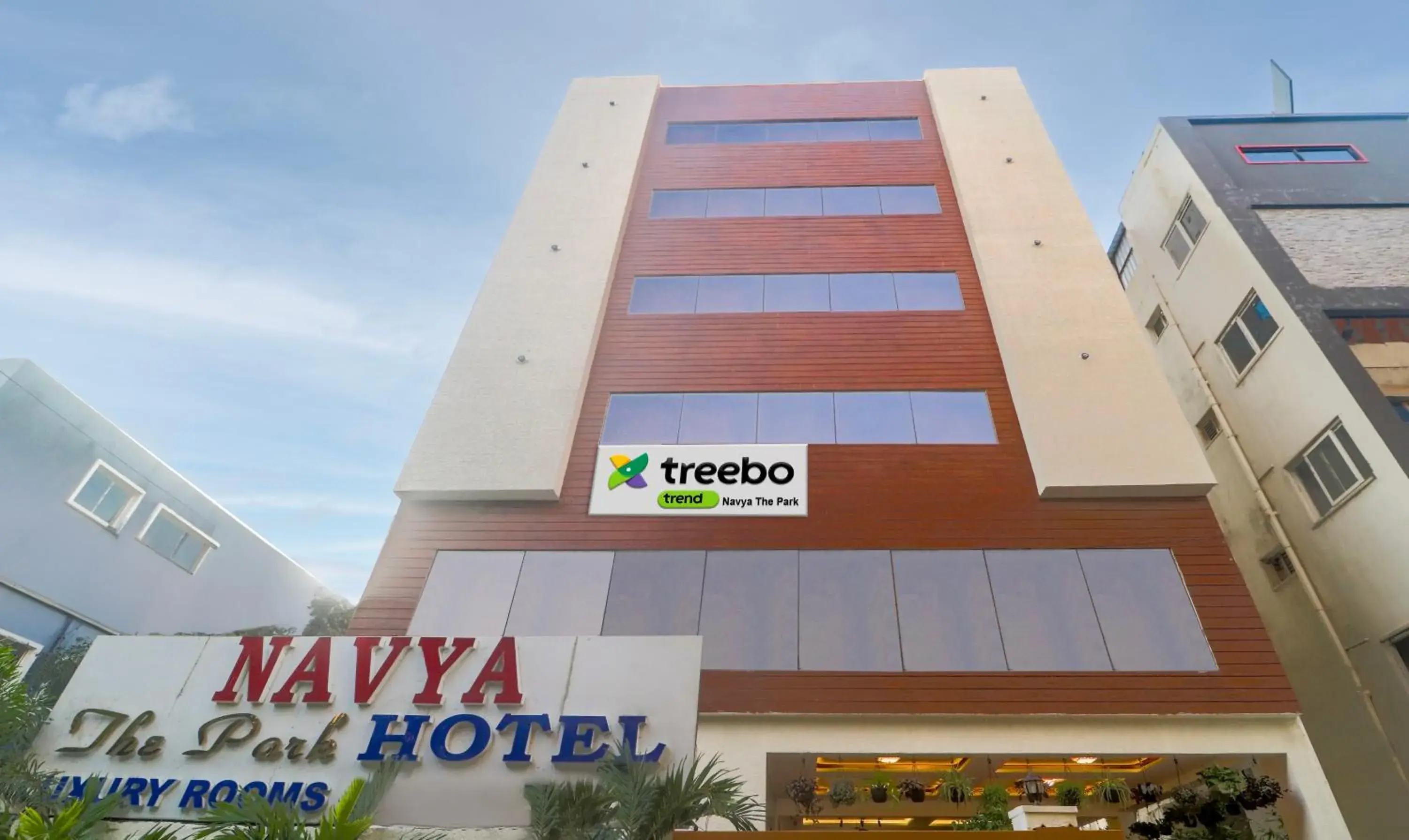 Facade/entrance in Treebo Navya The Park Facade/entrance in Treebo Navya The Park