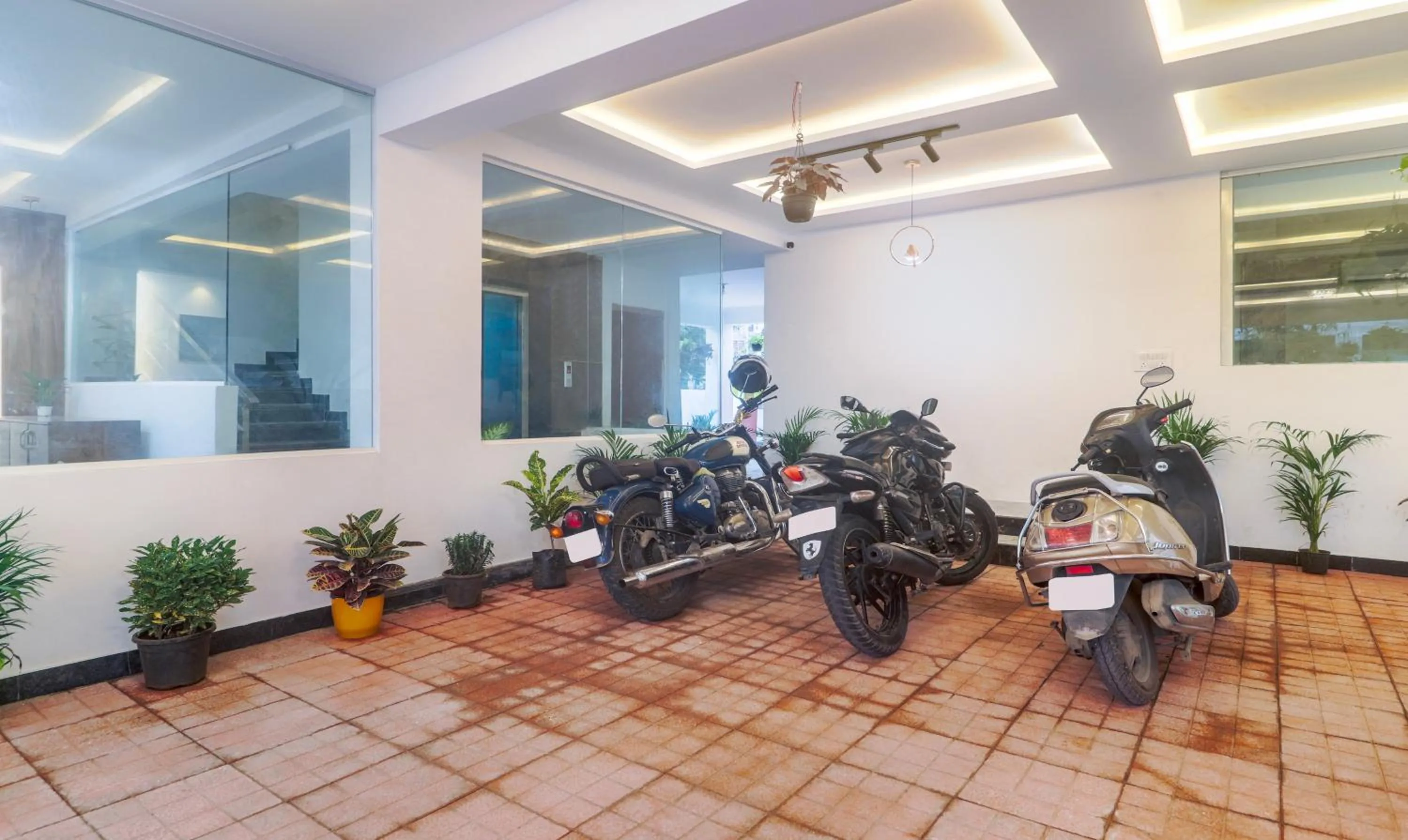 Parking in Treebo Navya The Park