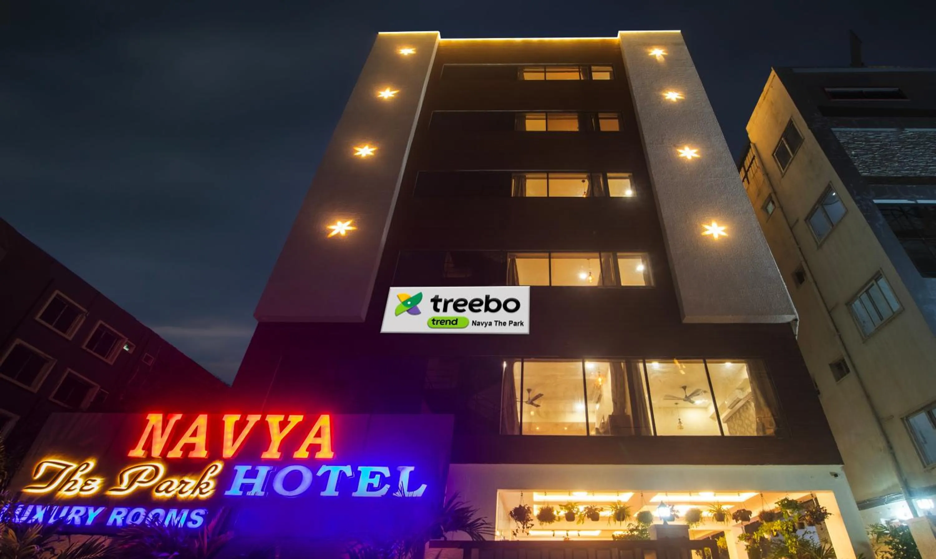 Facade/entrance in Treebo Navya The Park