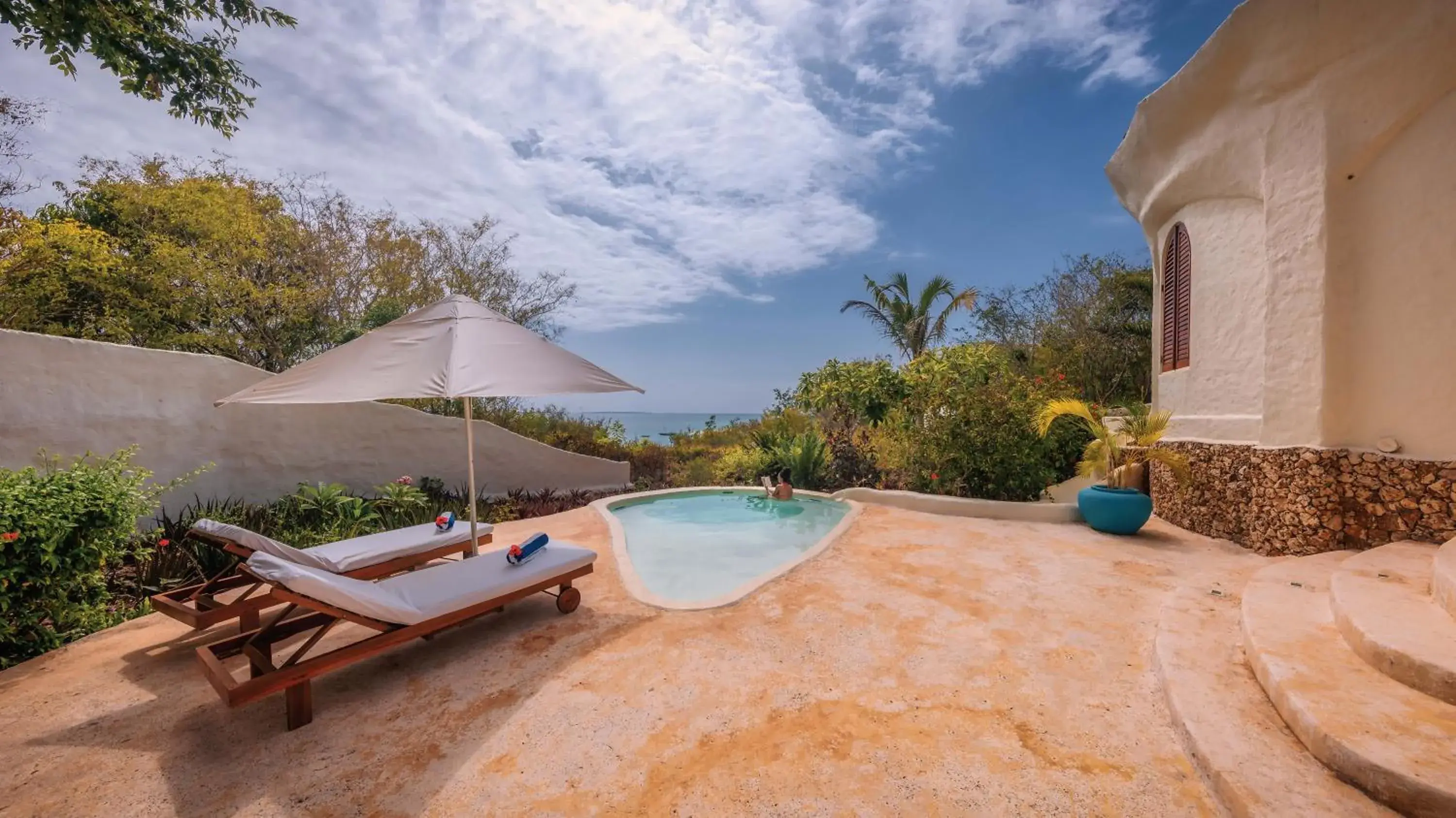 Swimming pool in Kilindi Zanzibar Swimming pool in Kilindi Zanzibar