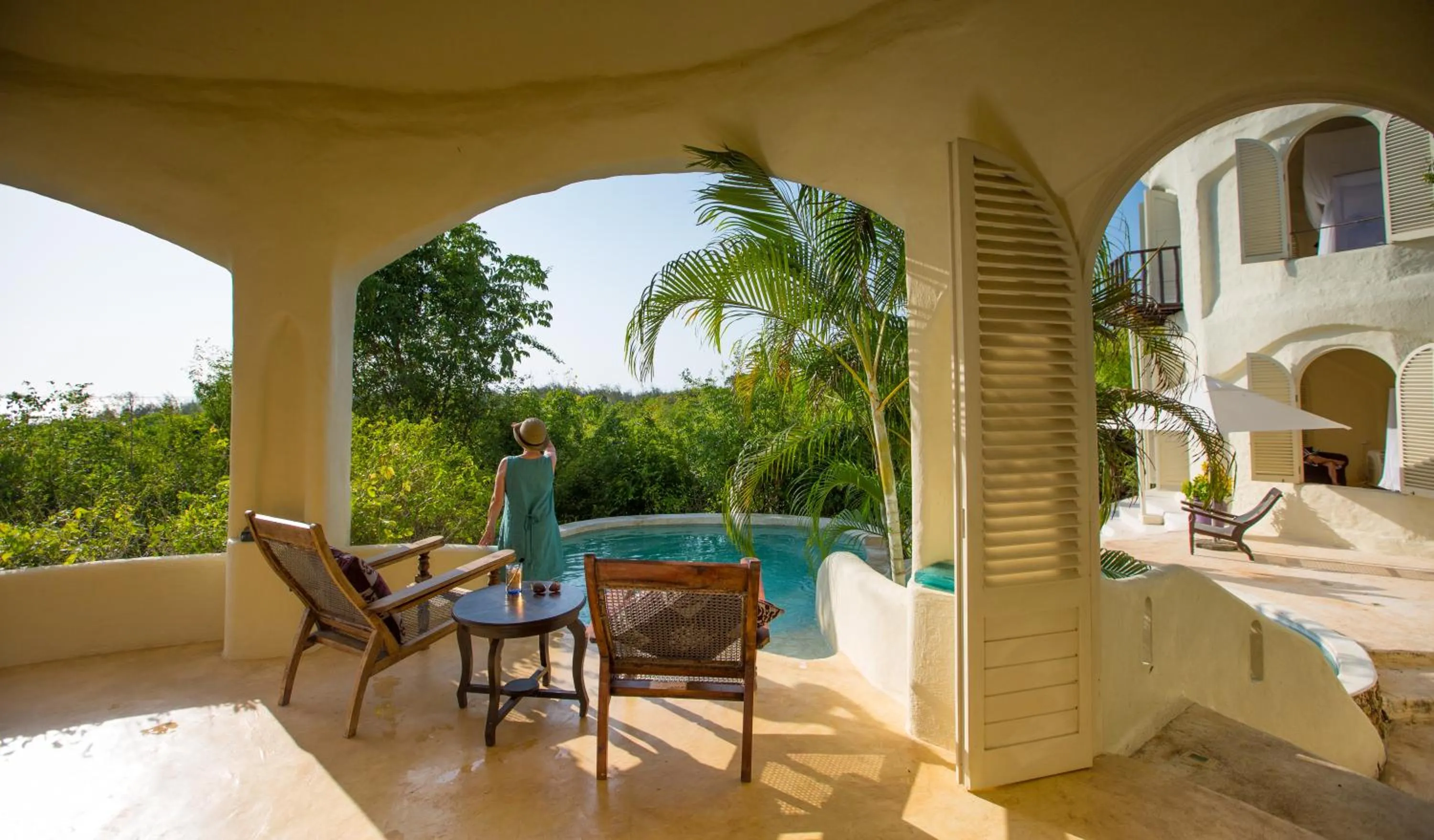 Patio in Kilindi Zanzibar