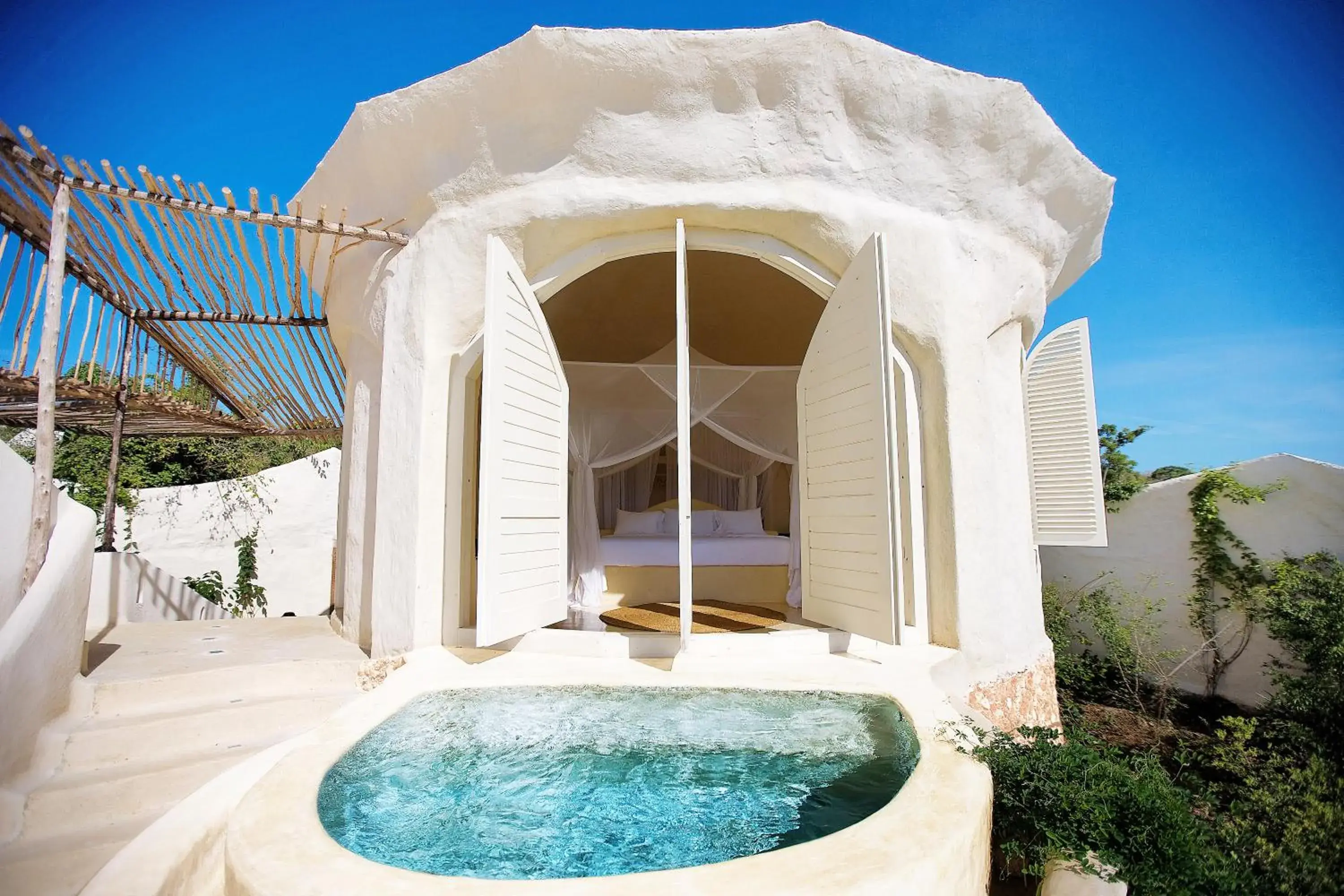 Bed in Kilindi Zanzibar Bed in Kilindi Zanzibar