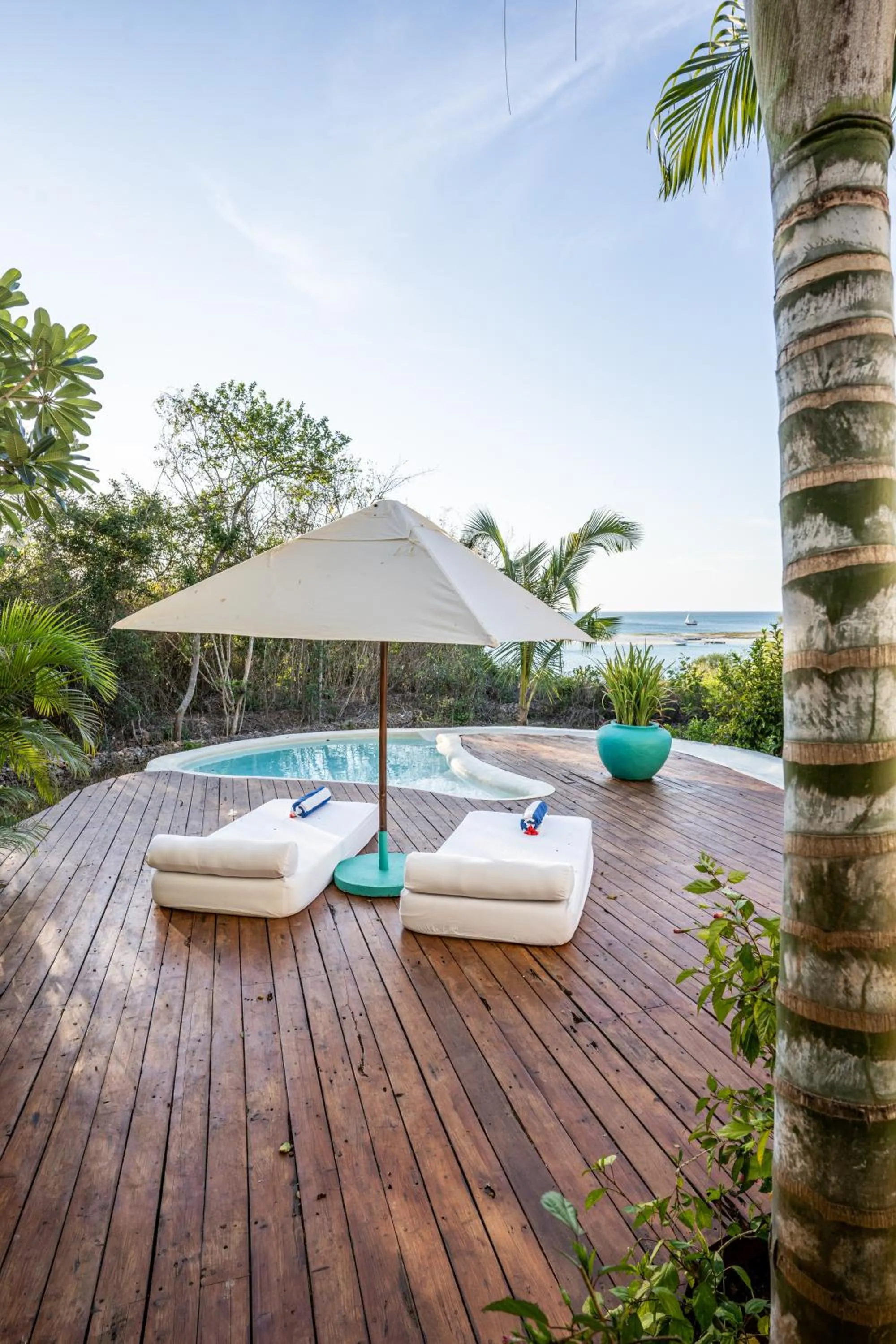 Natural landscape in Kilindi Zanzibar