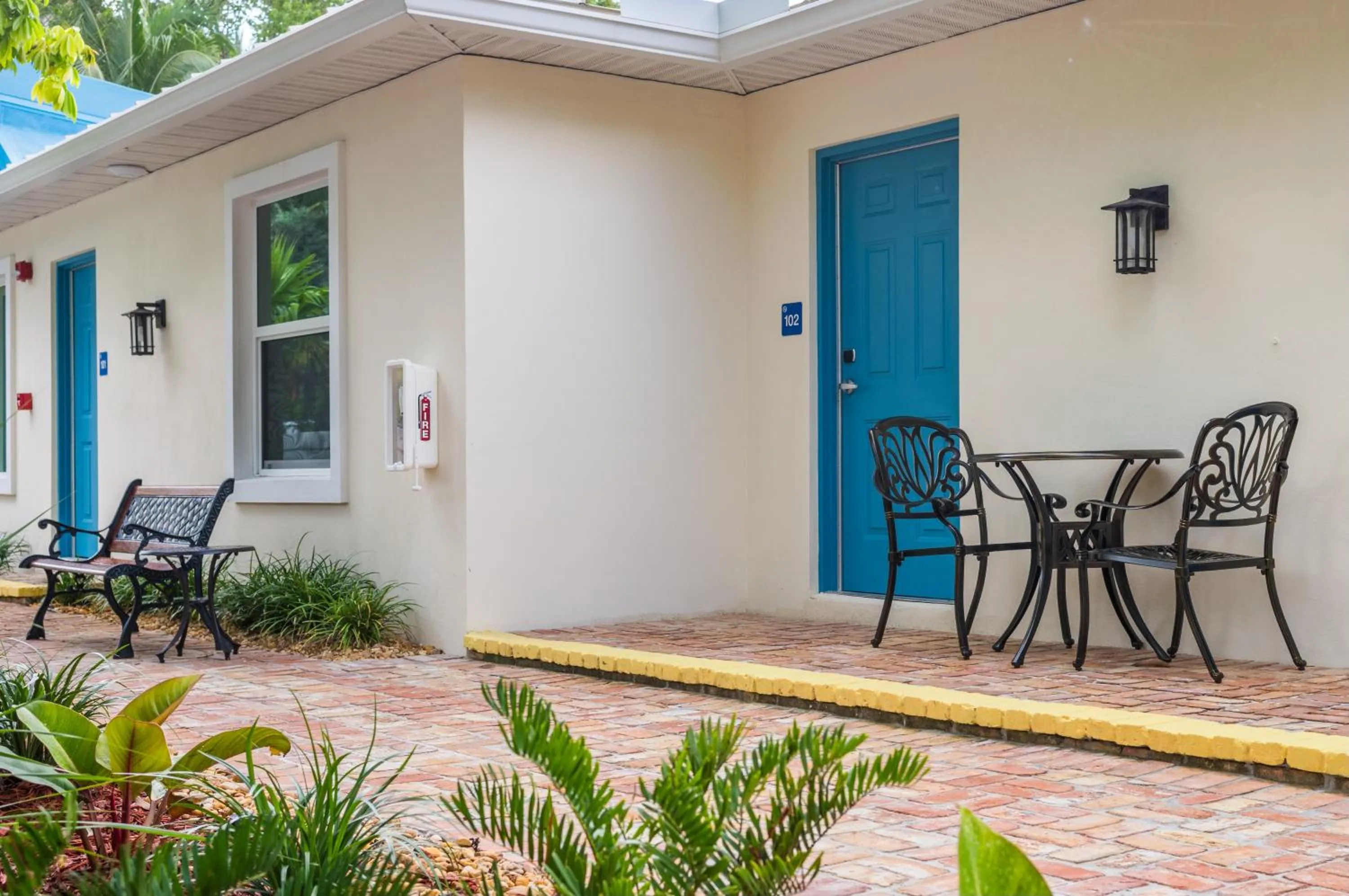 Patio in Seaside Villas