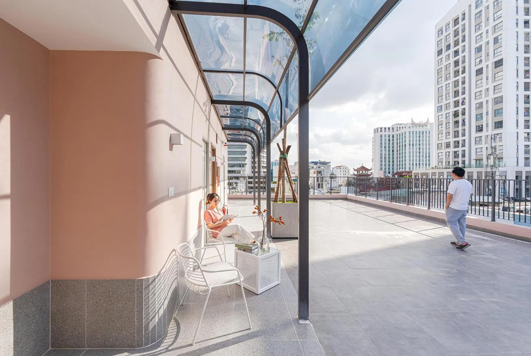 Balcony/Terrace in M Village Living Hoàng Văn Thụ