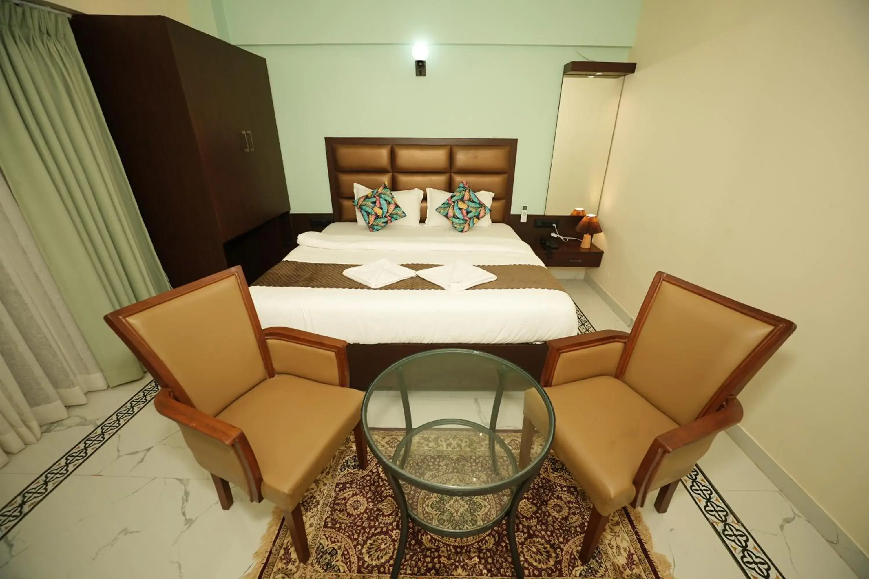 Bedroom, Bed in Saikiran Hotel Bedroom, Bed in Saikiran Hotel