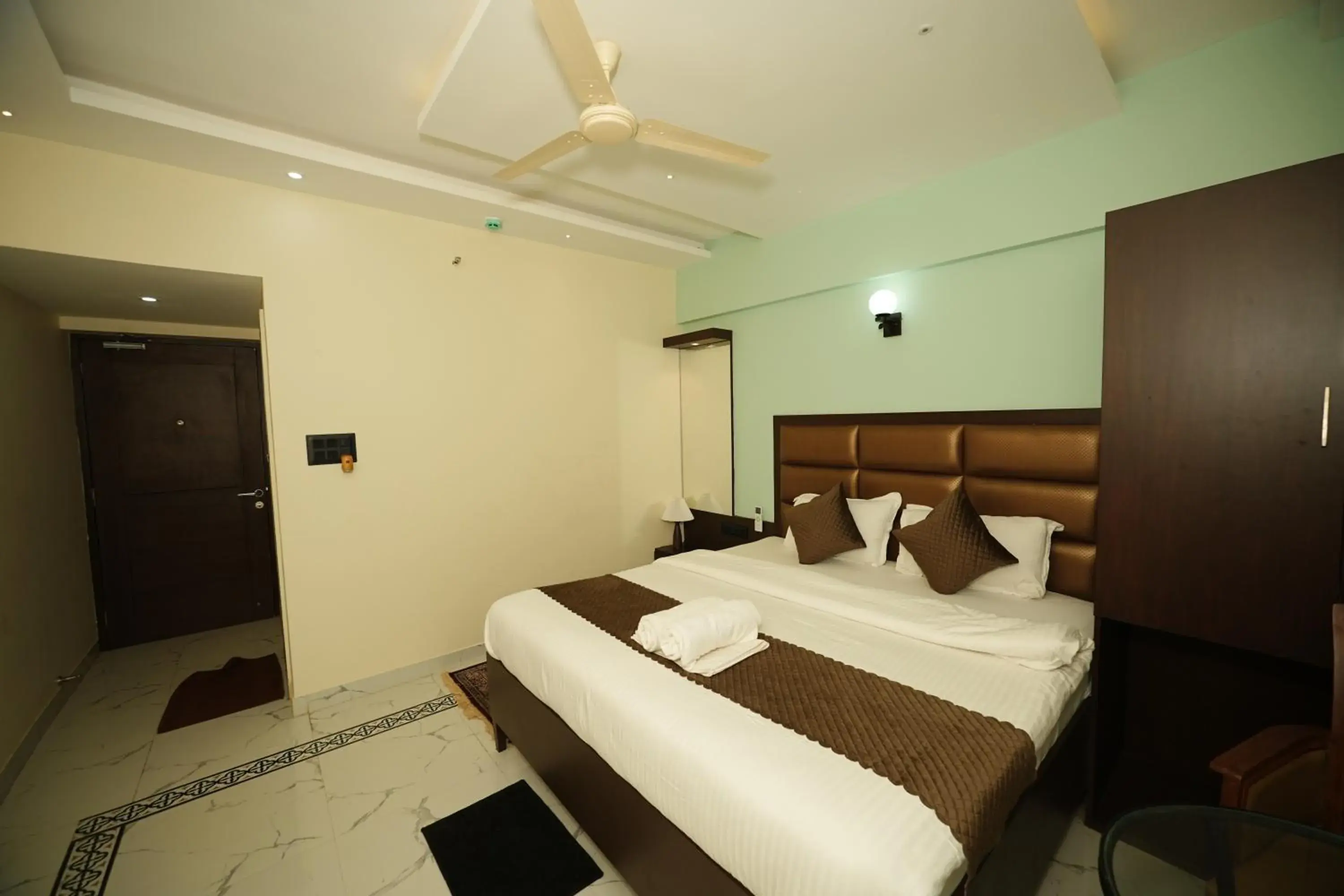 Bedroom, Bed in Saikiran Hotel Bedroom, Bed in Saikiran Hotel