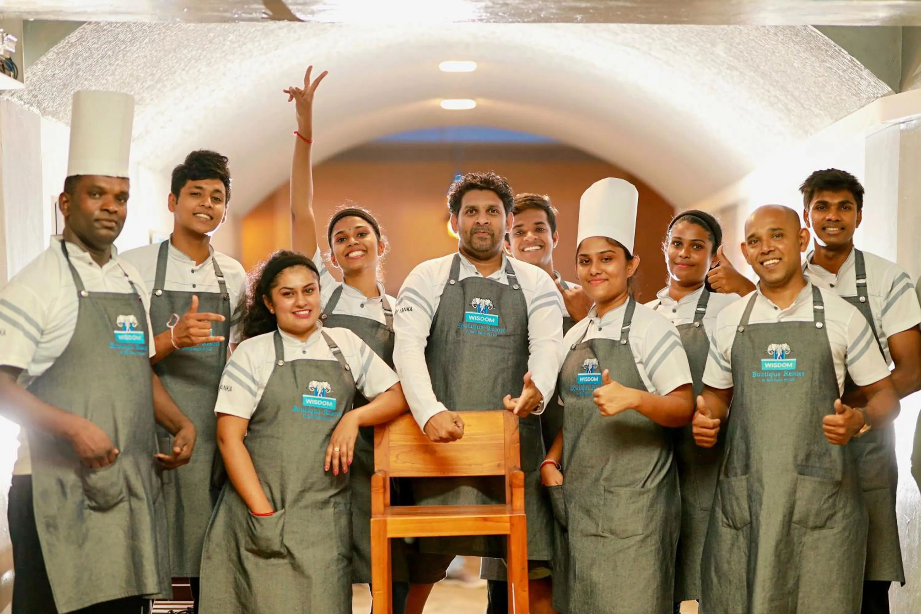 Staff in Wisdom Boutique Resort