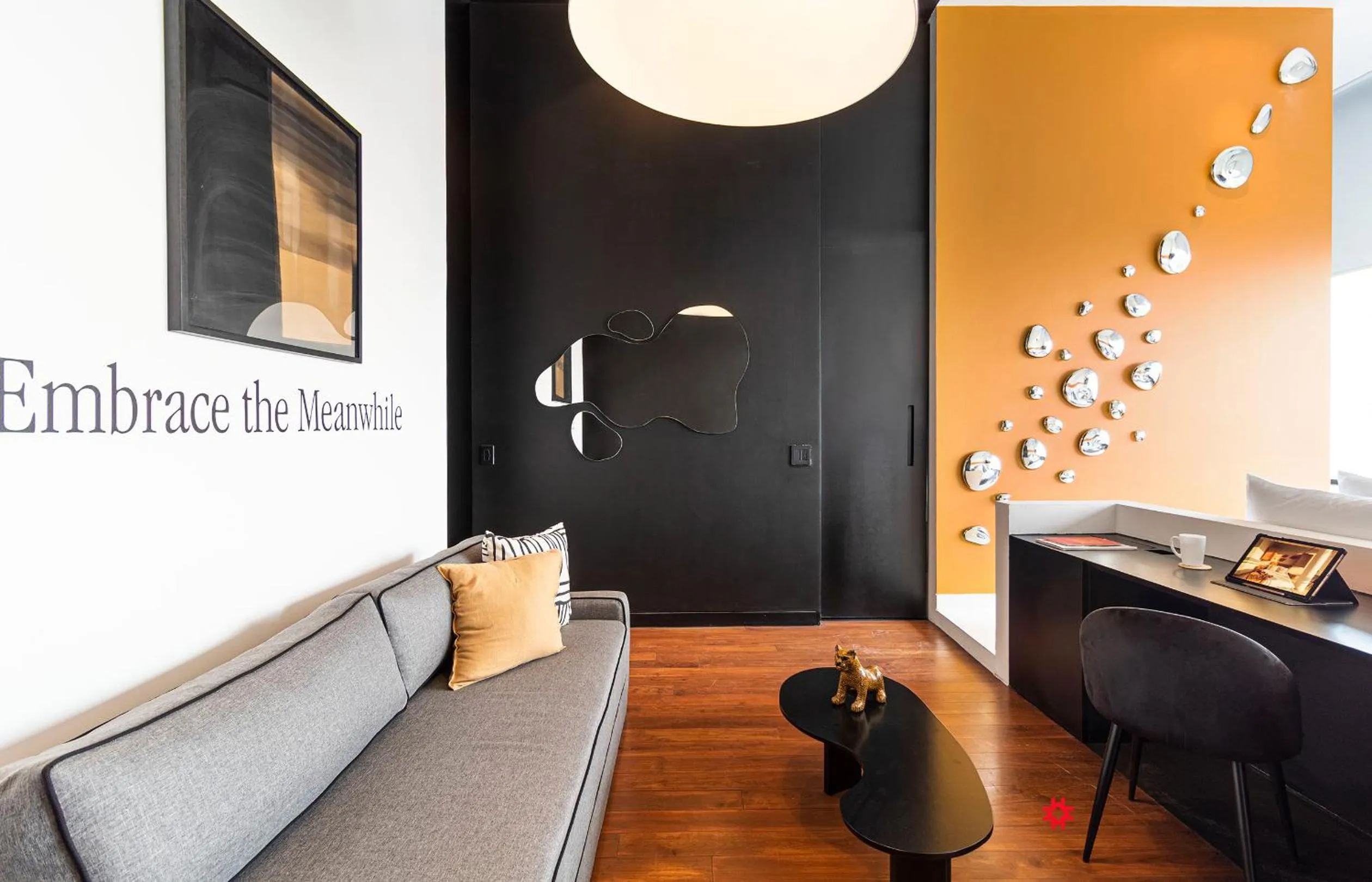 Living room in Kukun Escape Santa Fe