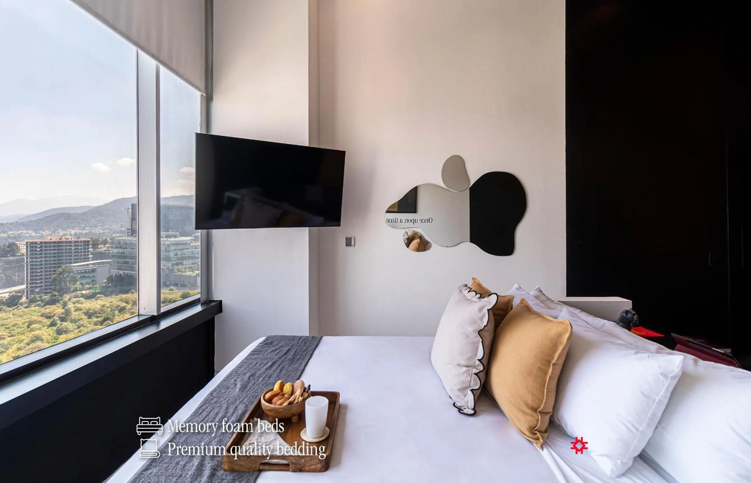 Bed in Kukun Escape Santa Fe