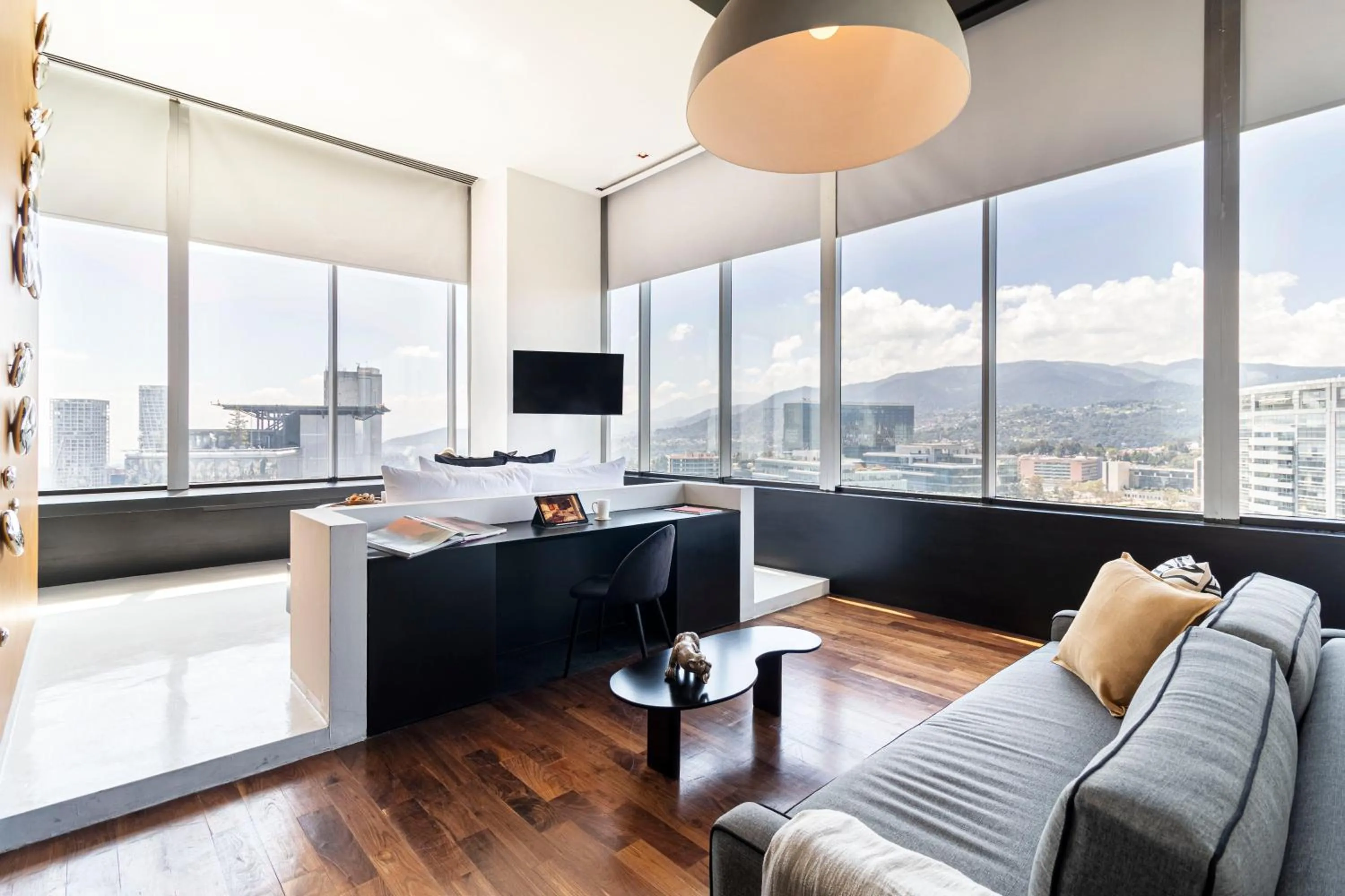 Living room in Kukun Escape Santa Fe