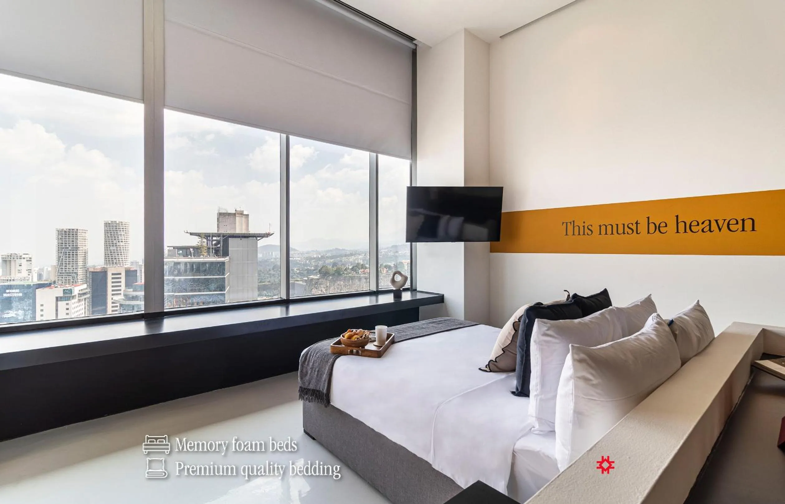 Bed in Kukun Escape Santa Fe