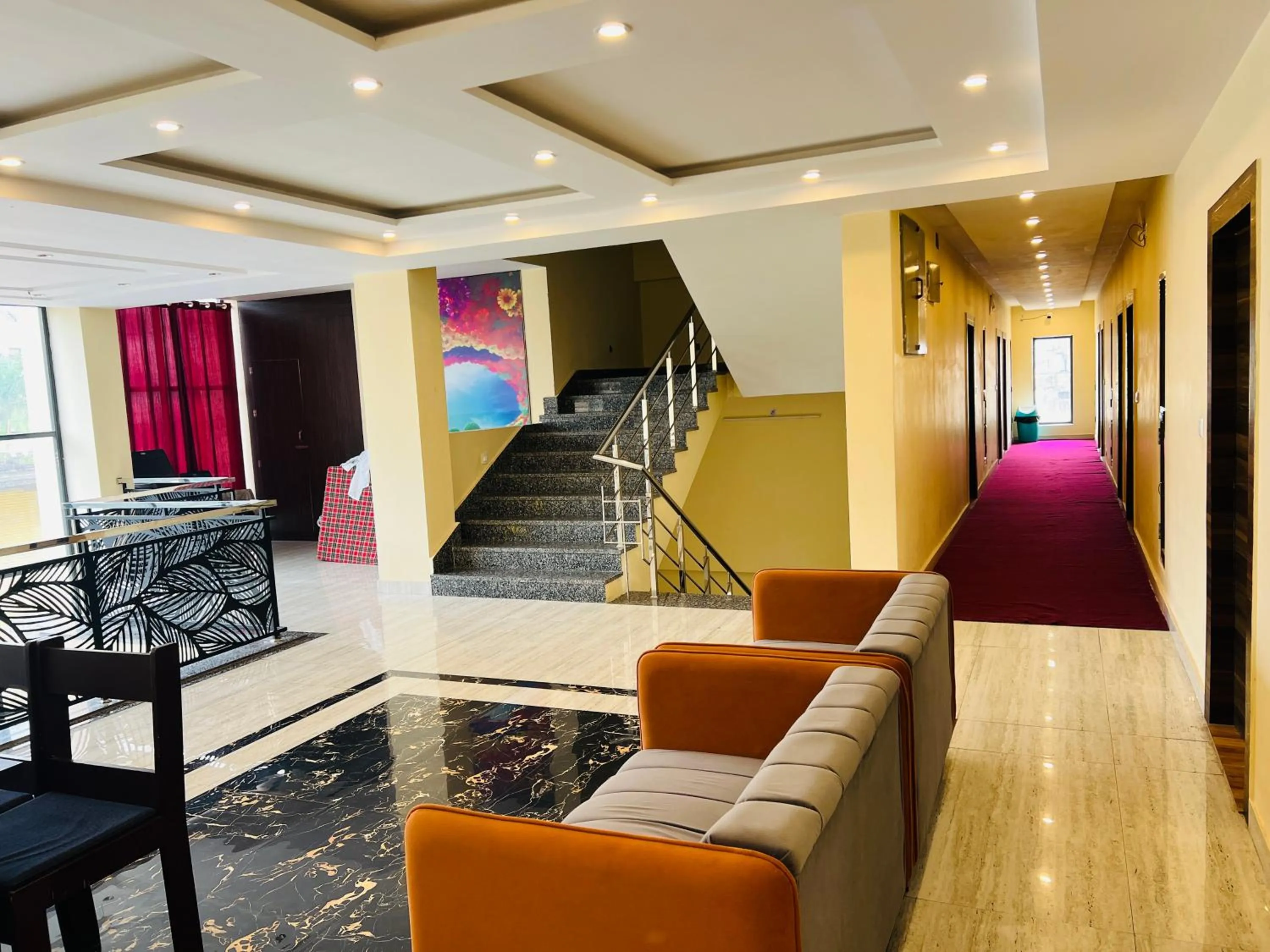 Seating area in The Fragrance Hotel