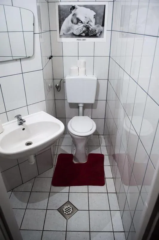 Bathroom in Westend Hostel