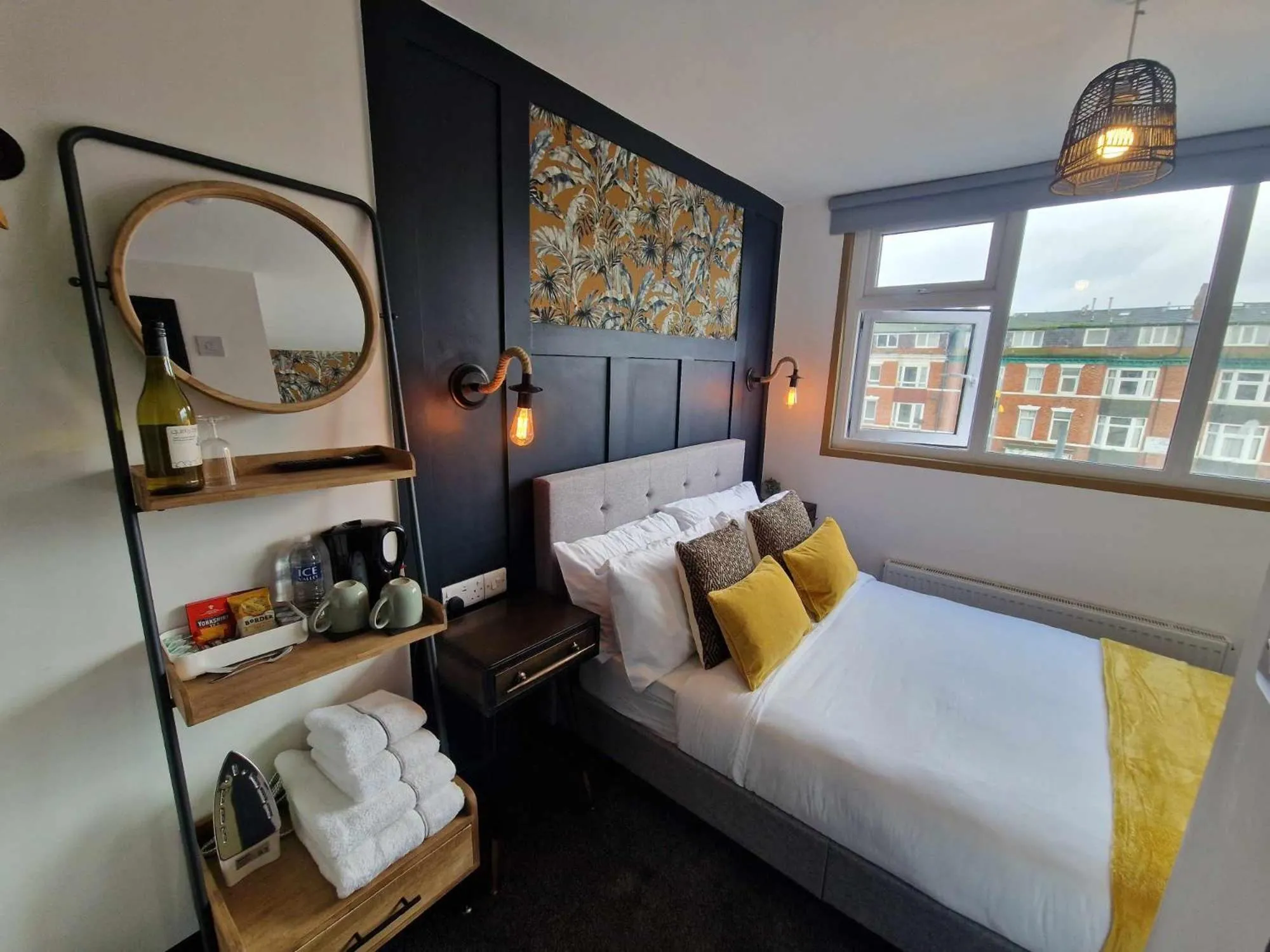 Bed in The Coastal Hideaway